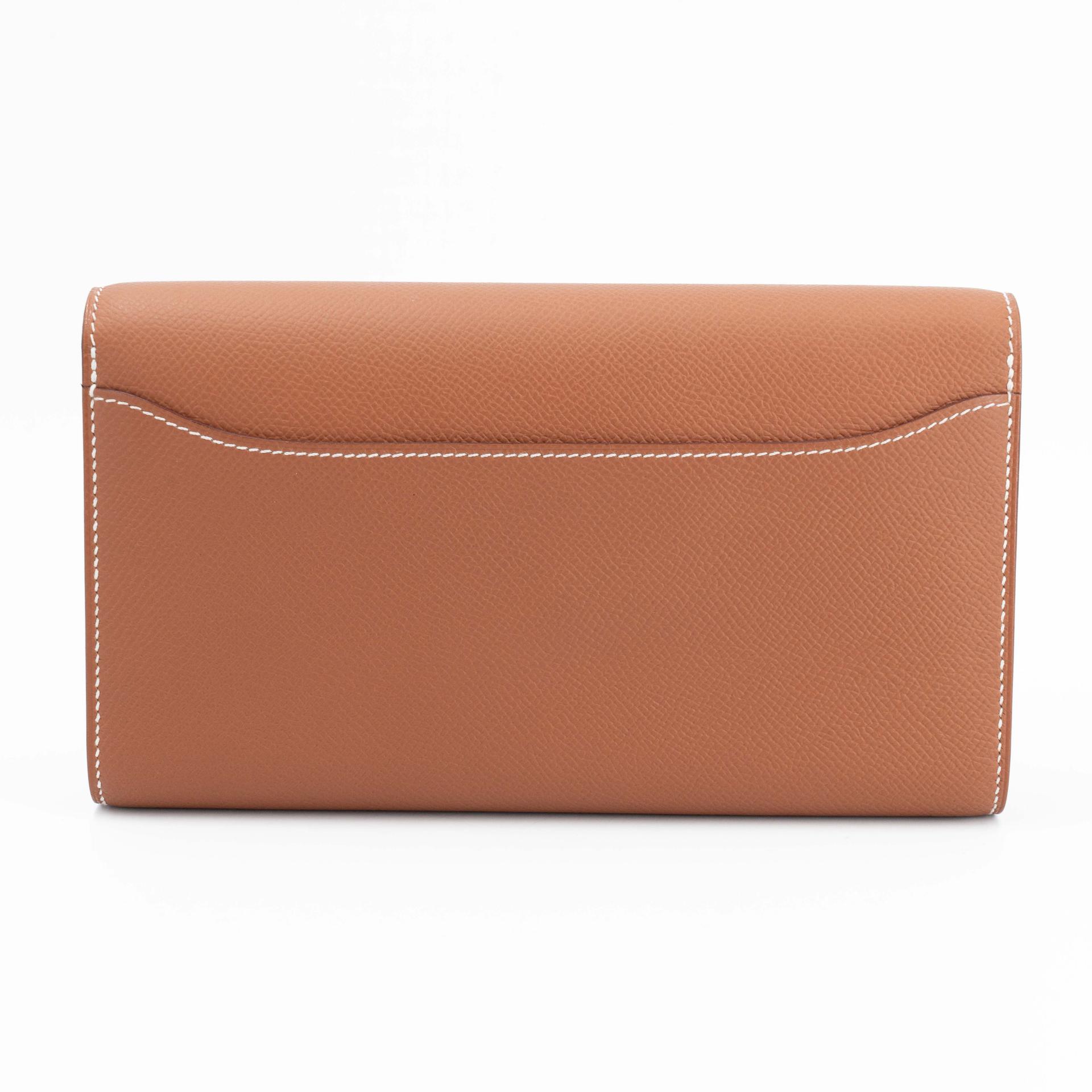 A美品 HERMÈS 爱马仕 Constance To Go 37 金棕色 Gold Epsom皮 金扣 W刻 2024年 - 2