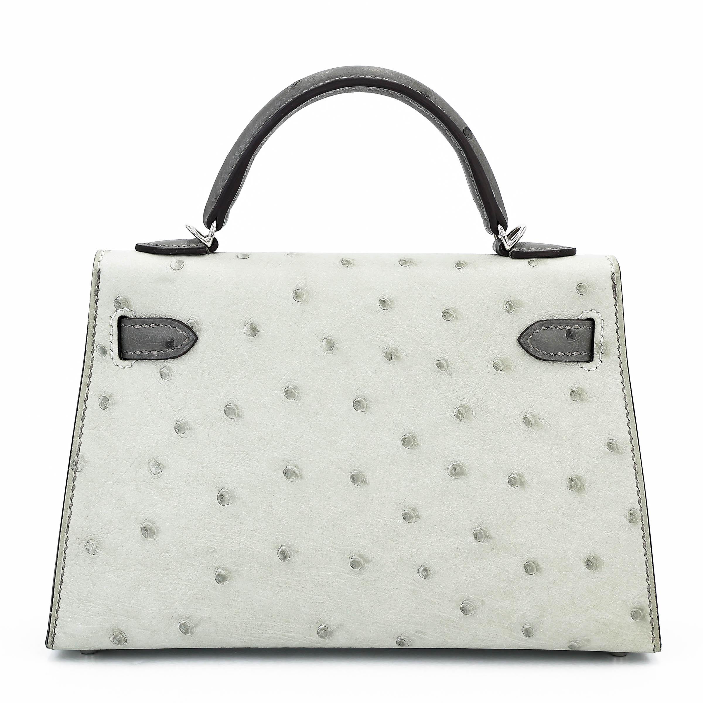 Mini Kelly II Gris Meyer (0L) Gris Perle (80)