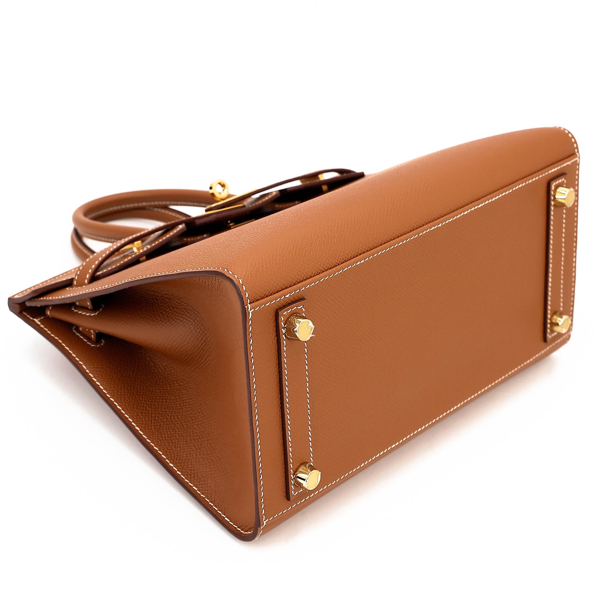 ランク SA HERMÈS エルメス バーキン25 セリエ ゴールド (37) エプソン ゴールド金具 Z刻印 (2021) - 5
