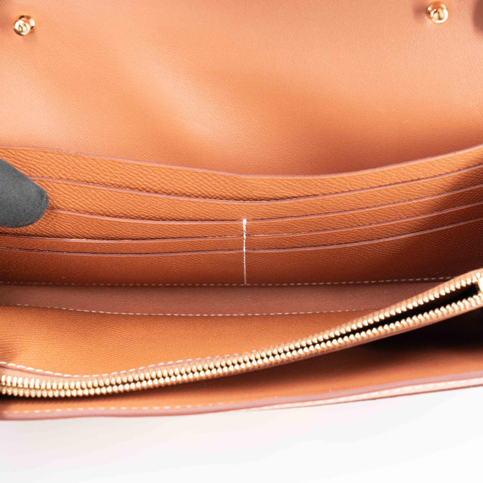 A美品 HERMÈS 爱马仕 Constance To Go 37 金棕色 Gold Epsom皮 金扣 W刻 2024年 - 19
