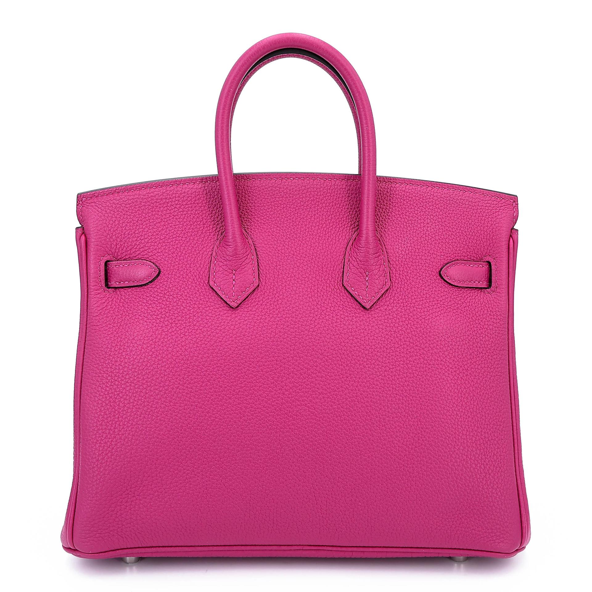 Very Good ( Rank A) HERMÈS Birkin 25 Rose Purple (L3) Togo Palladium hardware C (2018) - 2