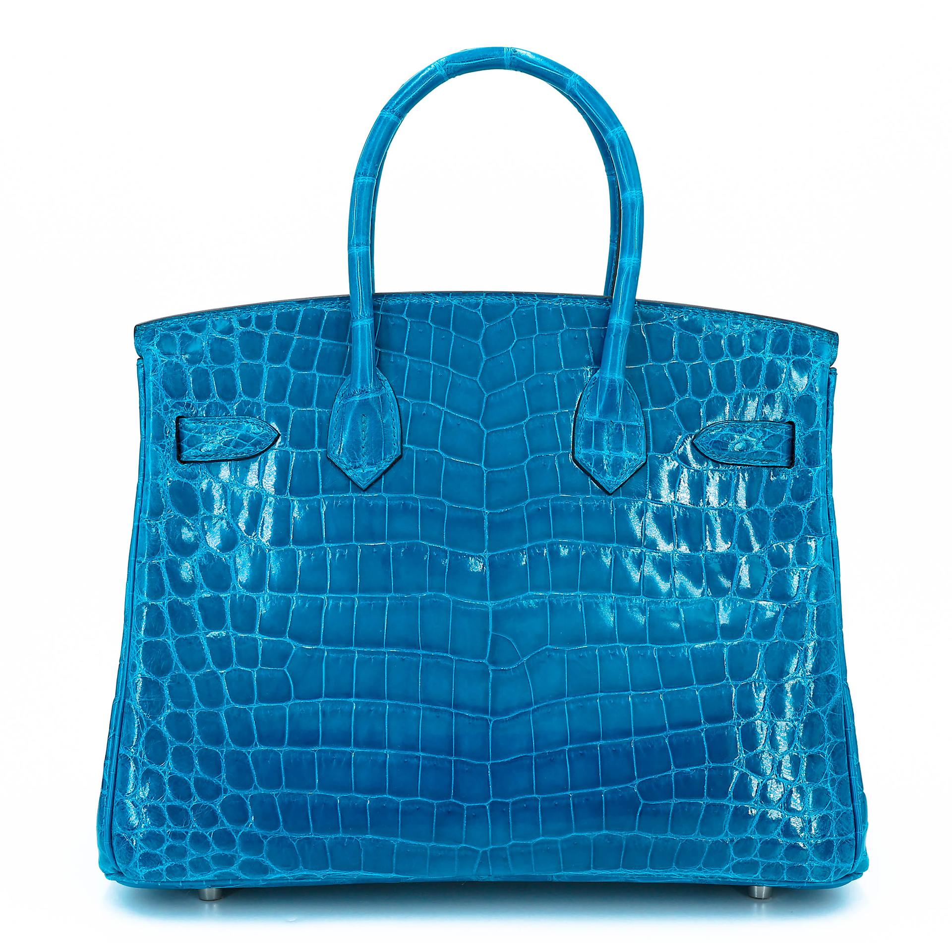 Birkin 30 Bleu Izmir (7W)