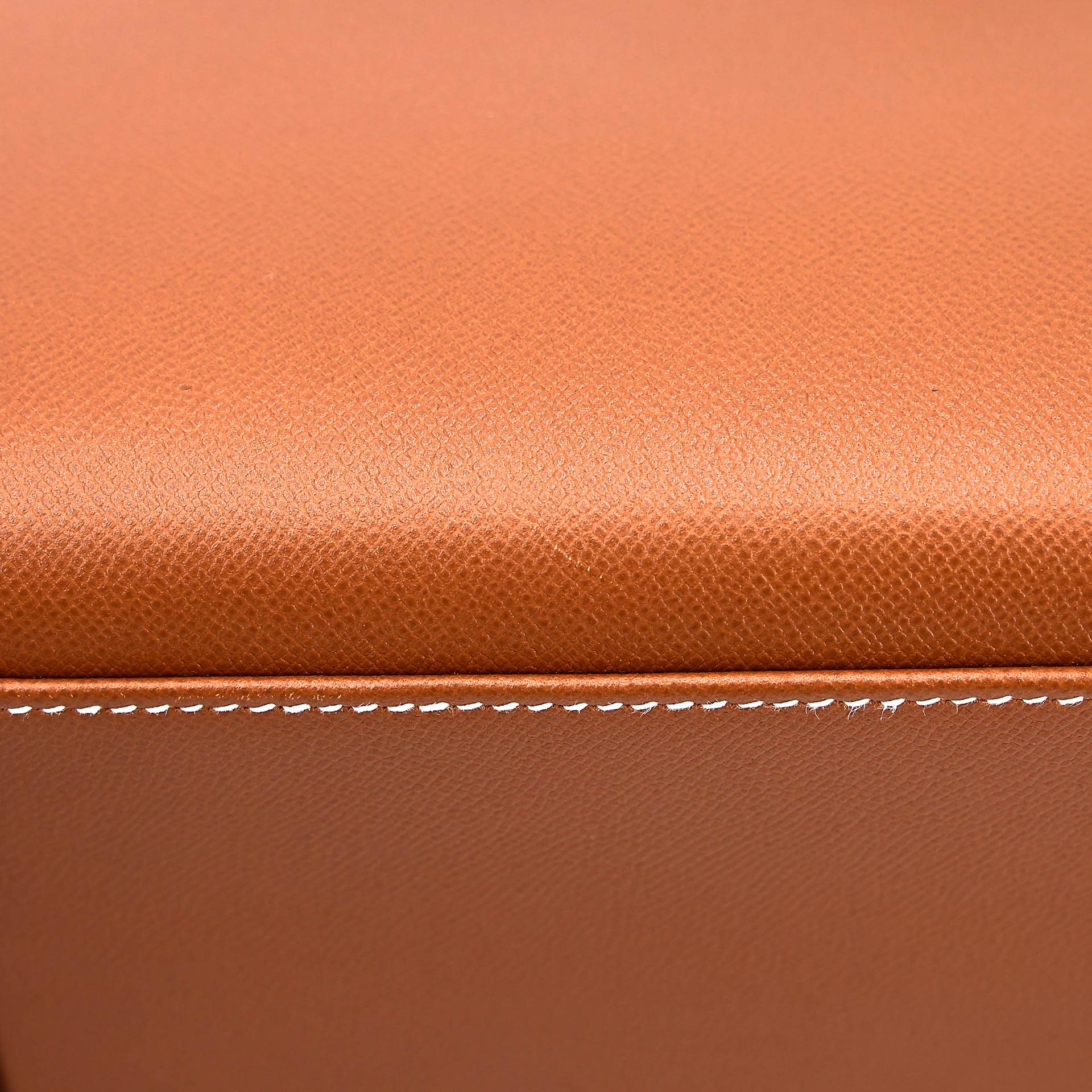 SA超美品 HERMÈS 愛馬仕 Birkin 25 外縫 37 金棕色 Gold Madame皮 金扣 Z刻 2021年 - 10