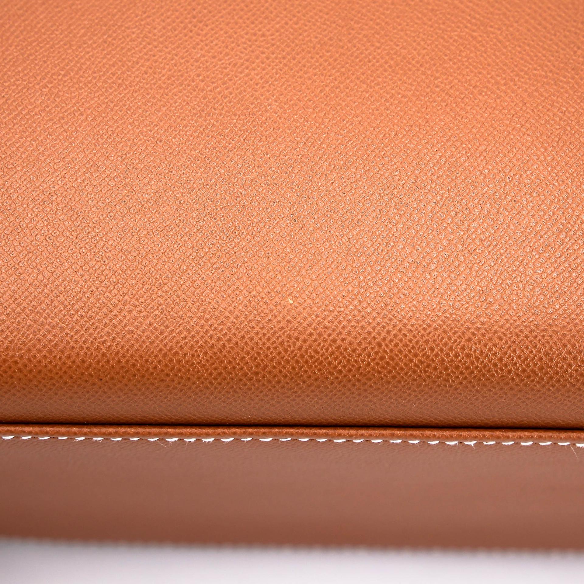 SA超美品 HERMÈS 愛馬仕 Birkin 25 外縫 37 金棕色 Gold Madame皮 金扣 Z刻 2021年 - 9