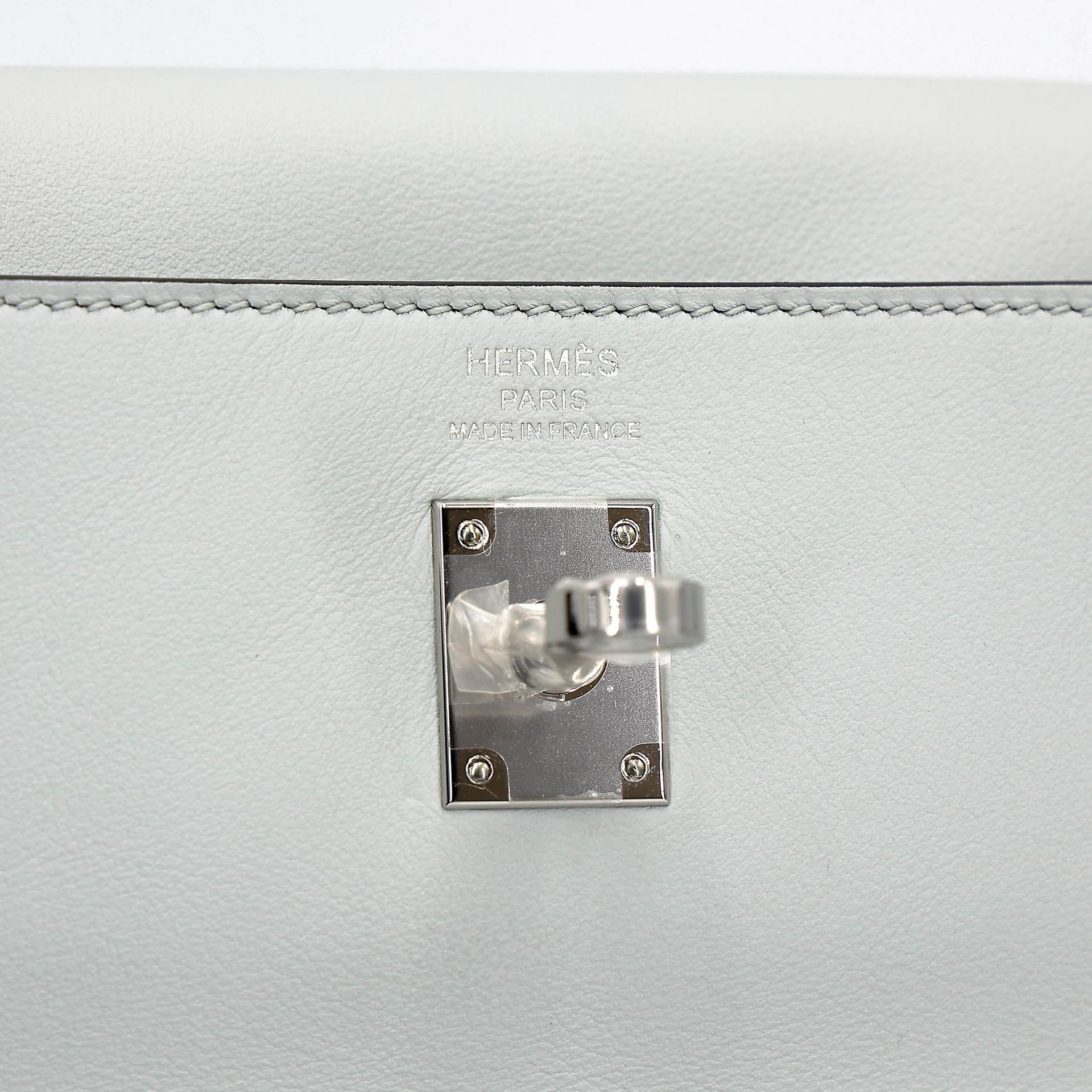 ランク NS 未使用品 HERMÈS エルメス ケリームーブ グリスパル (M4) スイフト シルバー金具 W刻印 (2024) - 26