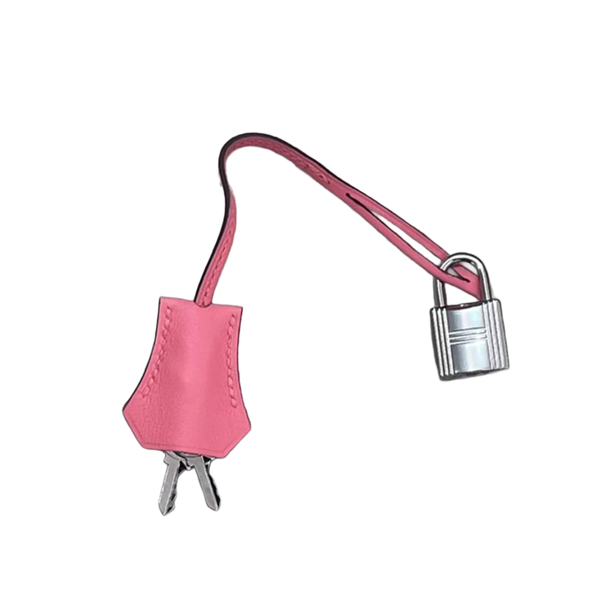 A美品 HERMÈS 爱马仕 Birkin 25 8W 唇膏粉 Rose Azalee Swift牛皮 银扣 Y刻 2020年 - 14