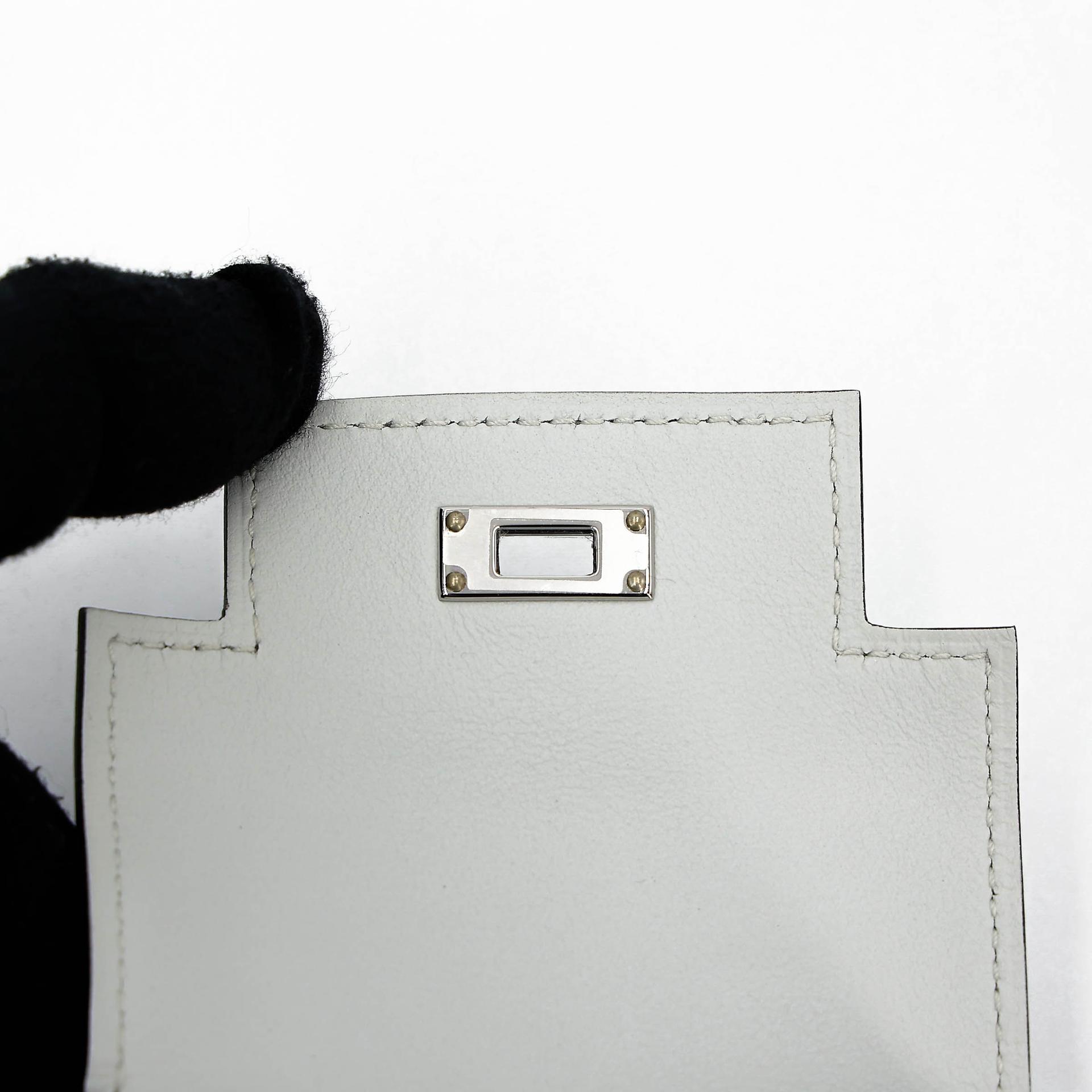 ランク NS 未使用品 HERMÈS エルメス ケリームーブ グリスパル (M4) スイフト シルバー金具 W刻印 (2024) - 20