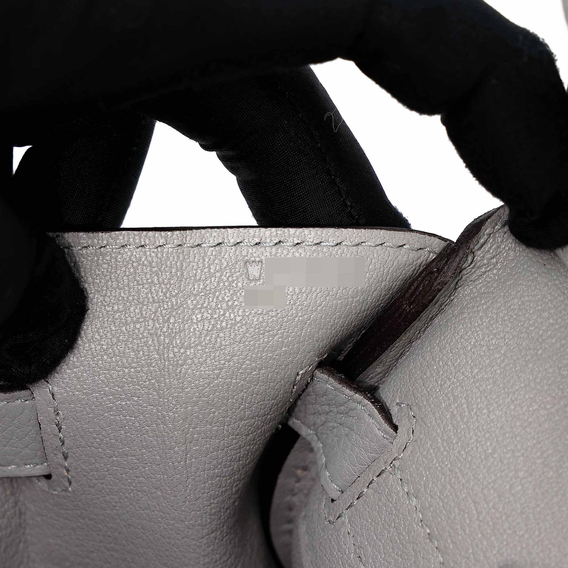 Unused ( Rank NS ) HERMÈS Birkin 30 Gris Mouette (4Z) Togo Gold hardware W (2024) - 11