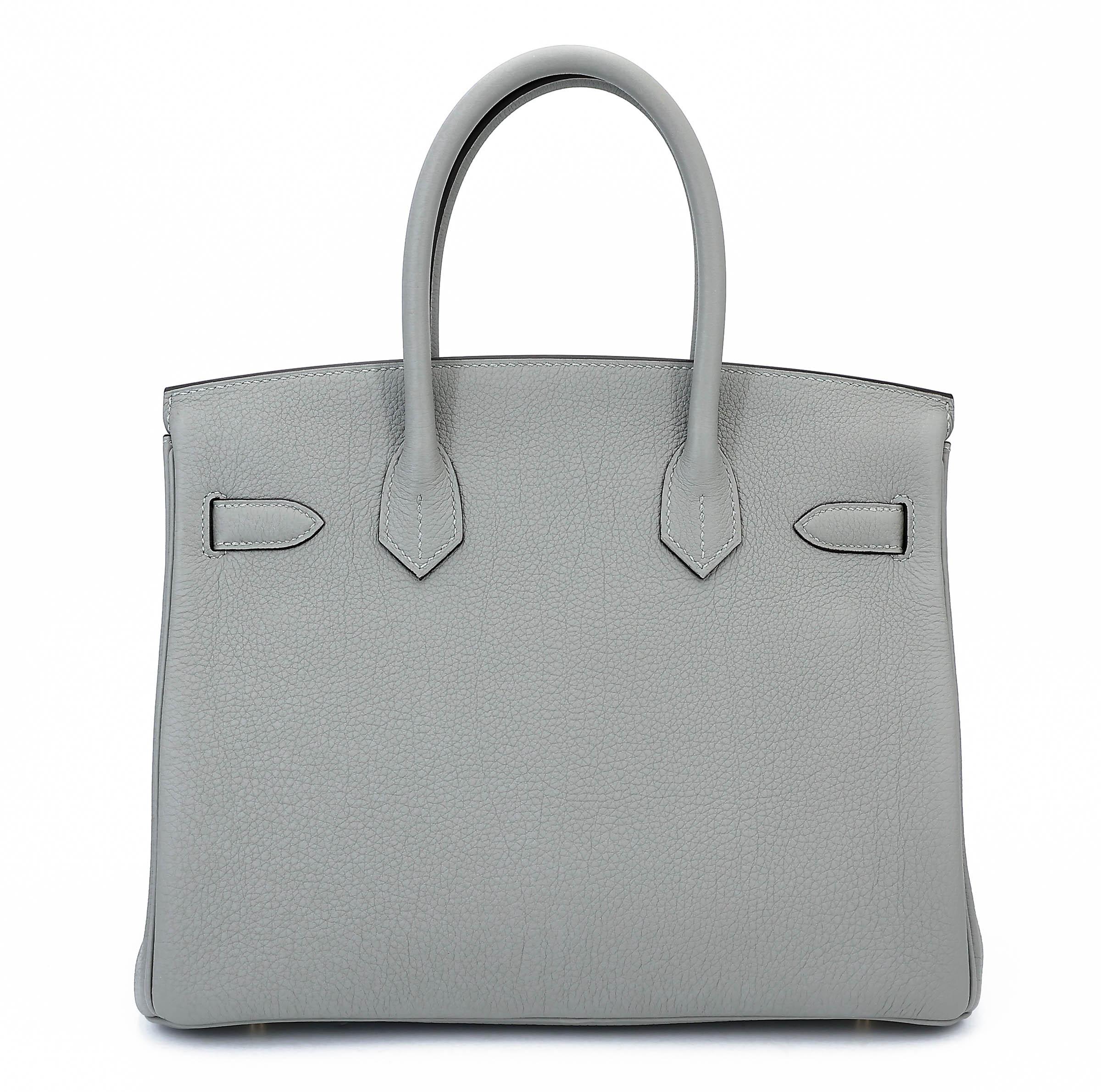 Birkin 30 4Z 海鷗灰 Gris Mouette