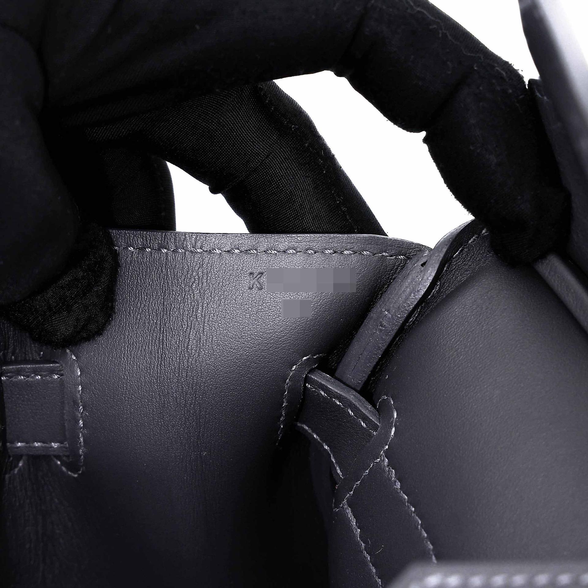 全新 HERMÈS 爱马仕 Birkin 30 Colormatic 85 石板灰 Ardoise Swift牛皮 香槟金扣 K刻 2025年 - 15