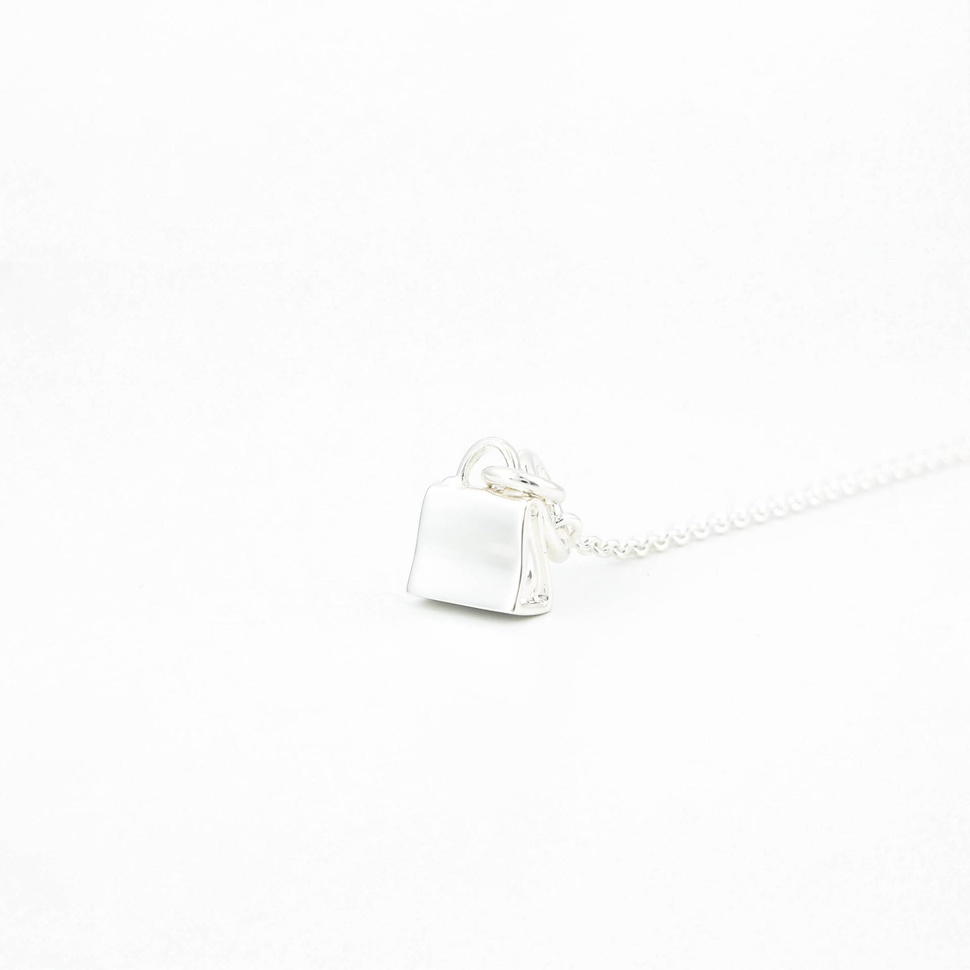 Brand New ( Rank N ) HERMÈS Amulettes Kelly Pendant Silver Silver 925 - 10
