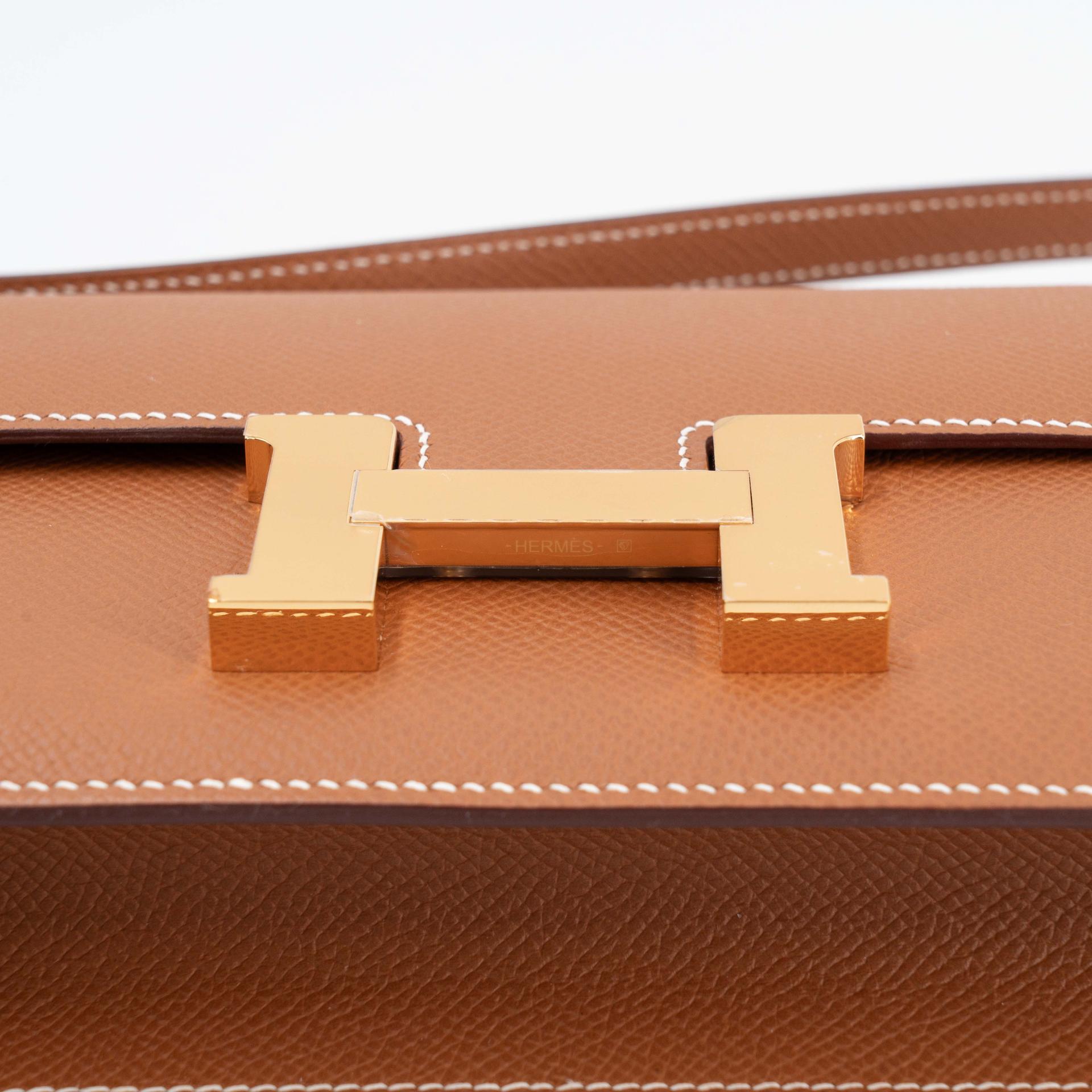 ランク N 新品 HERMÈS エルメス コンスタンスエラン ゴールド (37) エプソン ゴールド金具 K刻印 (2025) - 9
