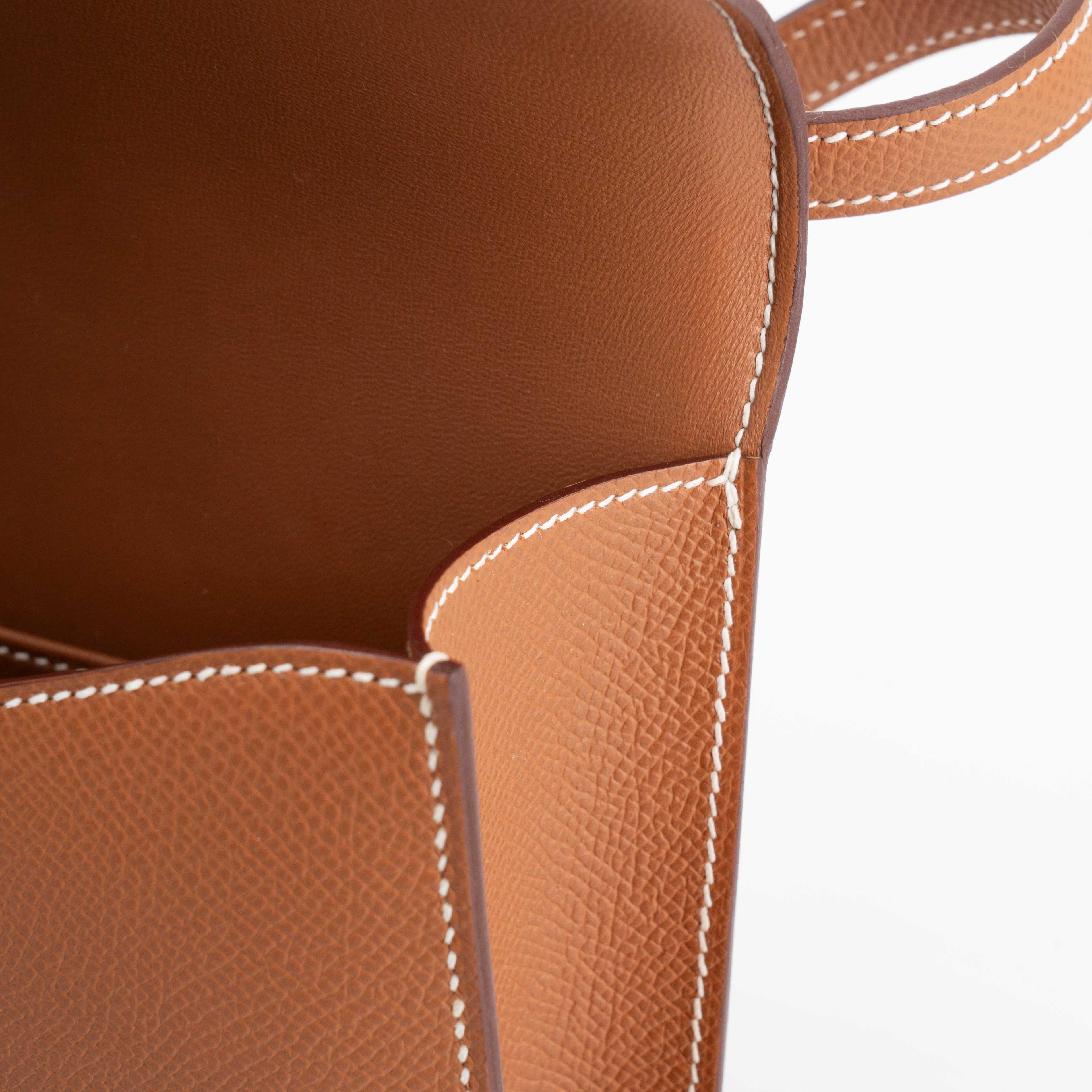 Brand New ( Rank N ) HERMÈS Constance Elan Gold (37) Epsom Gold hardware K (2025) - 10