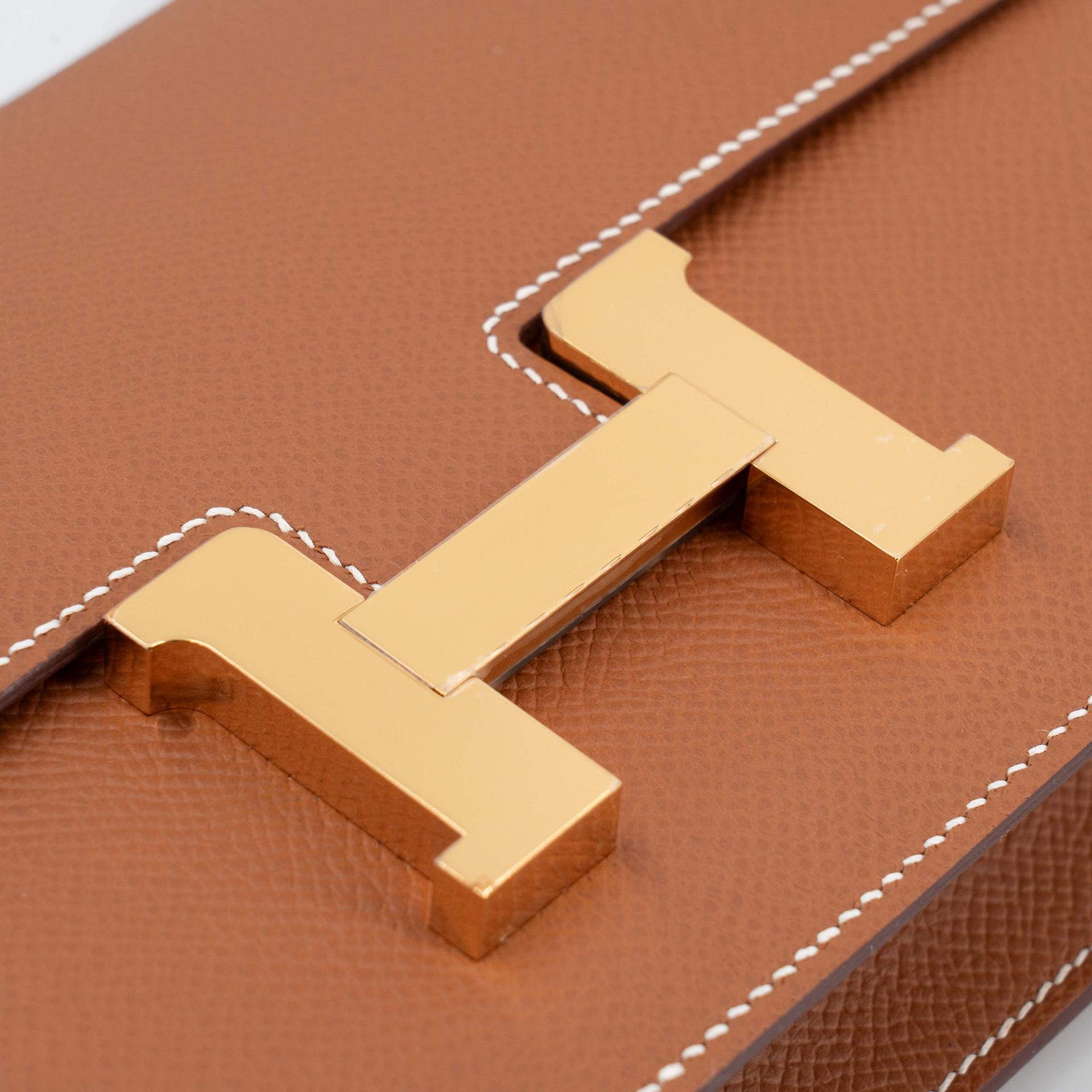 ランク N 新品 HERMÈS エルメス コンスタンスエラン ゴールド (37) エプソン ゴールド金具 K刻印 (2025) - 8