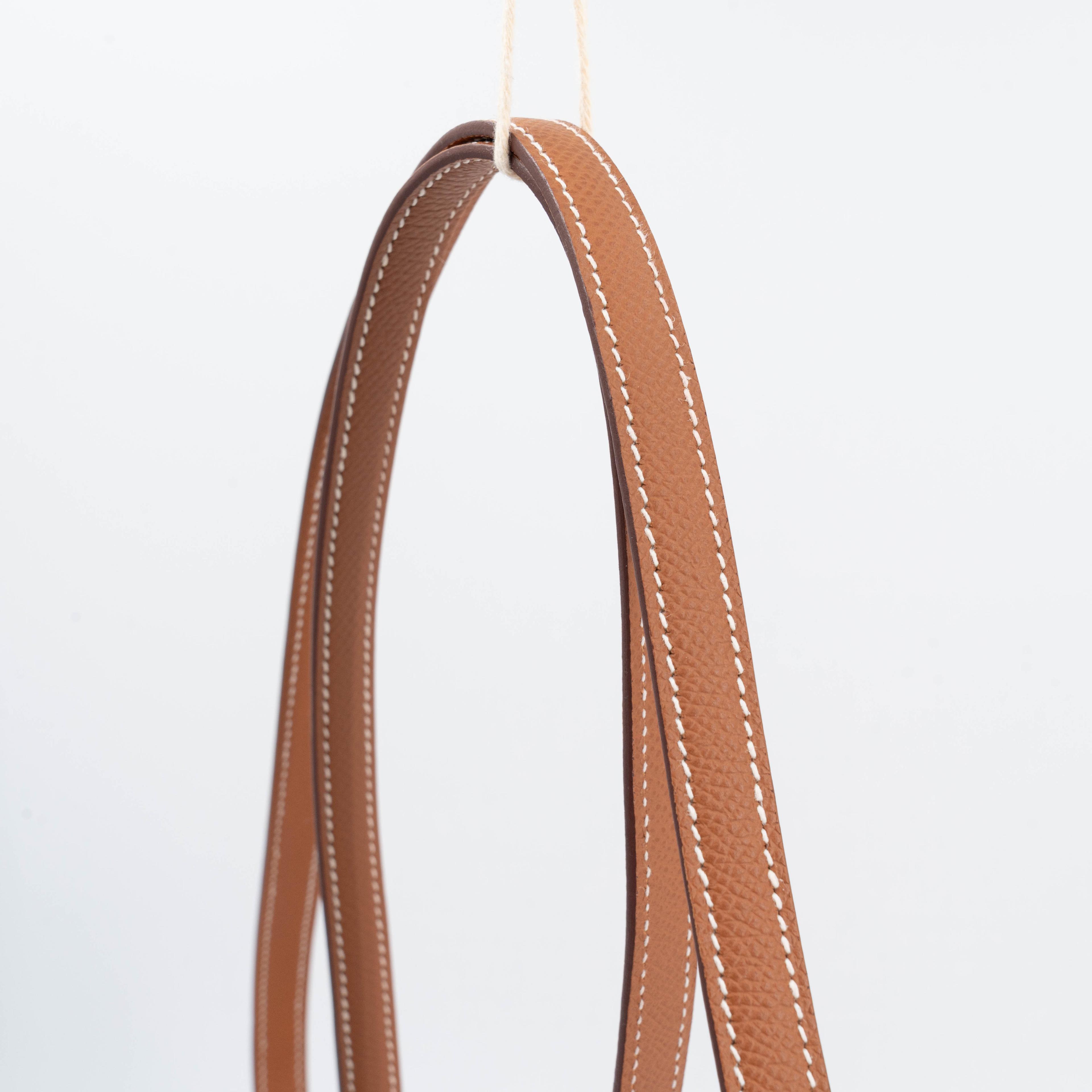 Brand New ( Rank N ) HERMÈS Constance Elan Gold (37) Epsom Gold hardware K (2025) - 3