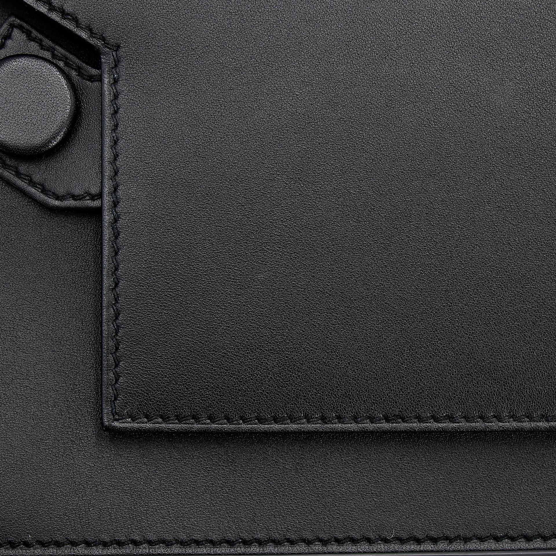 ランク A HERMÈS エルメス ツインズ ショルダーバッグ ブラック (89) ムッシュ ソンブレロ シルバー金具 D刻印 (2019) - 23