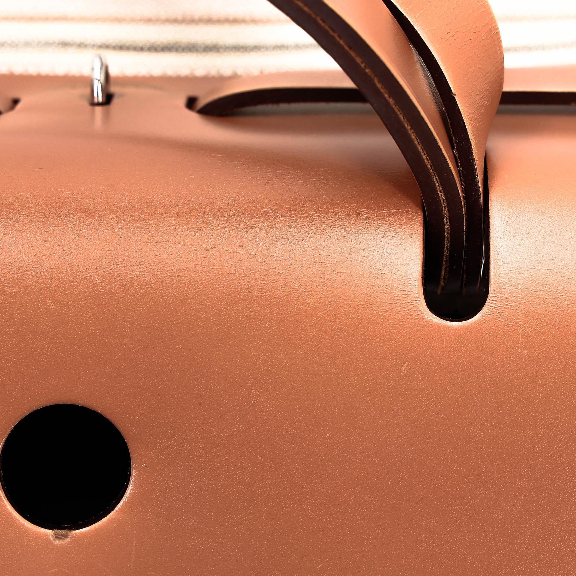 ランク A HERMÈS エルメス エールバッグジップ PM ナチュラルサブレ (21) ヴァッシュハンター トワルアッシュ シルバー金具 D刻印 (2019) - 21