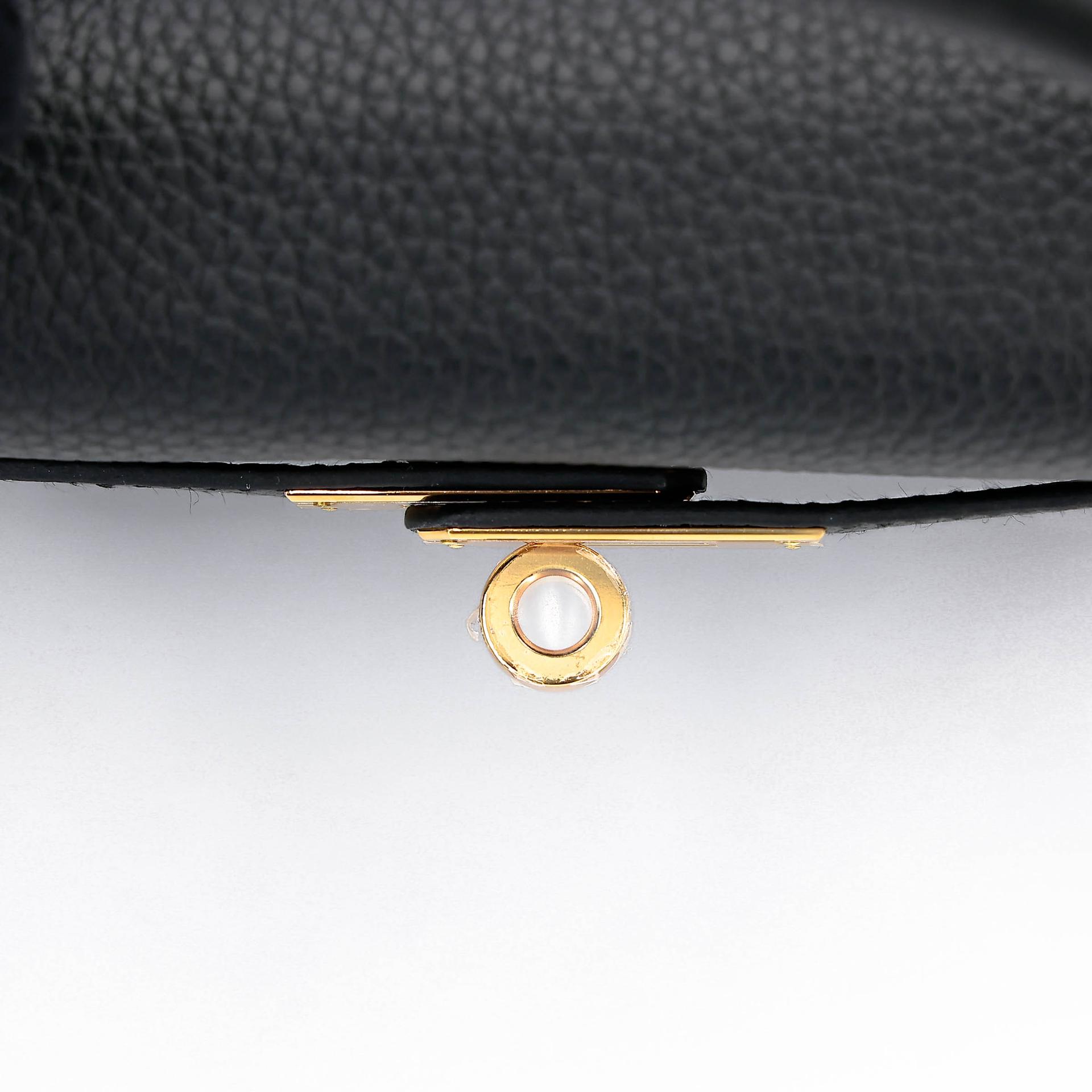 ランク N 新品 HERMÈS エルメス ケリー25 ブラック (89) トゴ ゴールド金具 K刻印 (2025) - 9