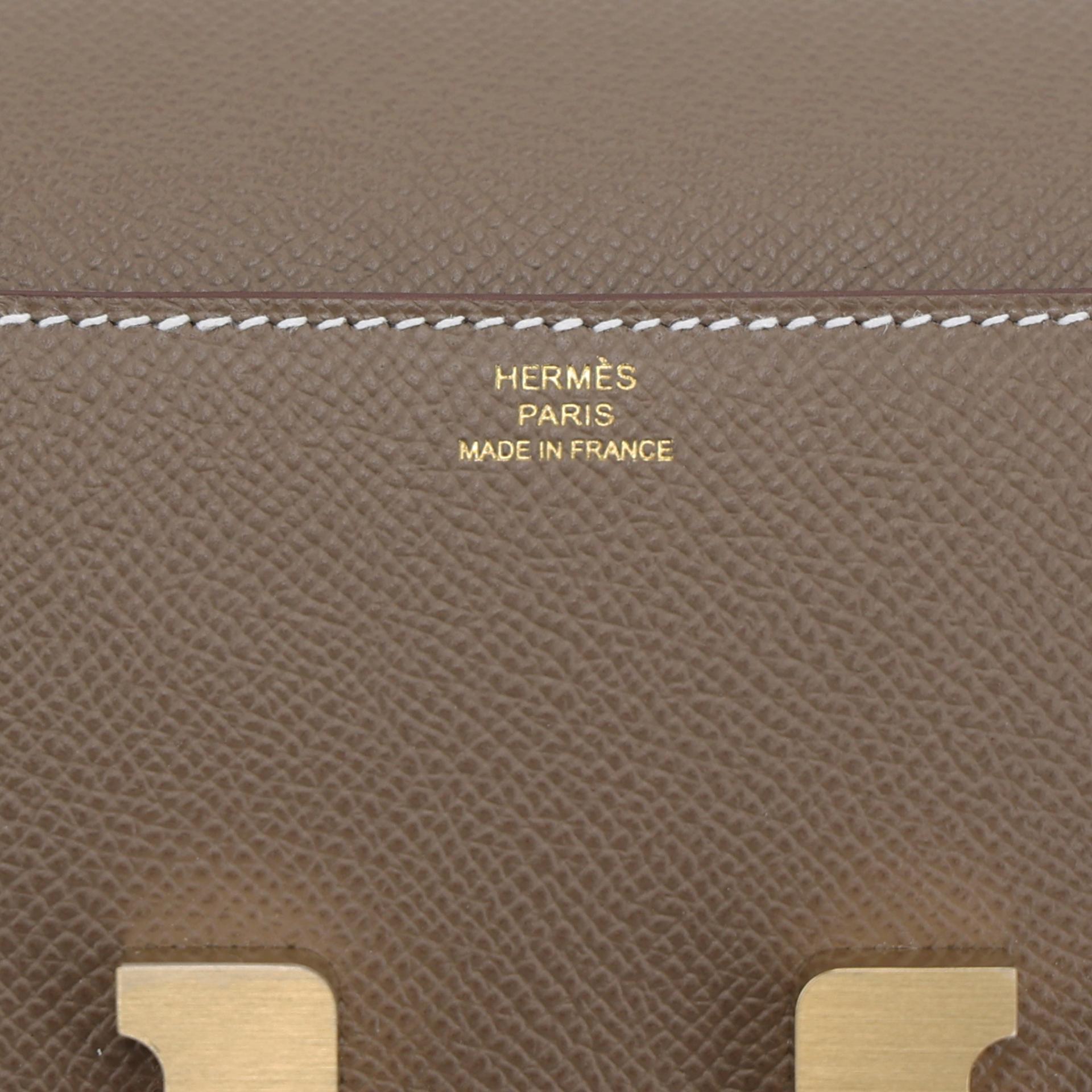 ランク N 新品 HERMÈS エルメス コンスタンスエラン エトゥープ (18) エプソン マットゴールド金具 K刻印 (2025) - 11