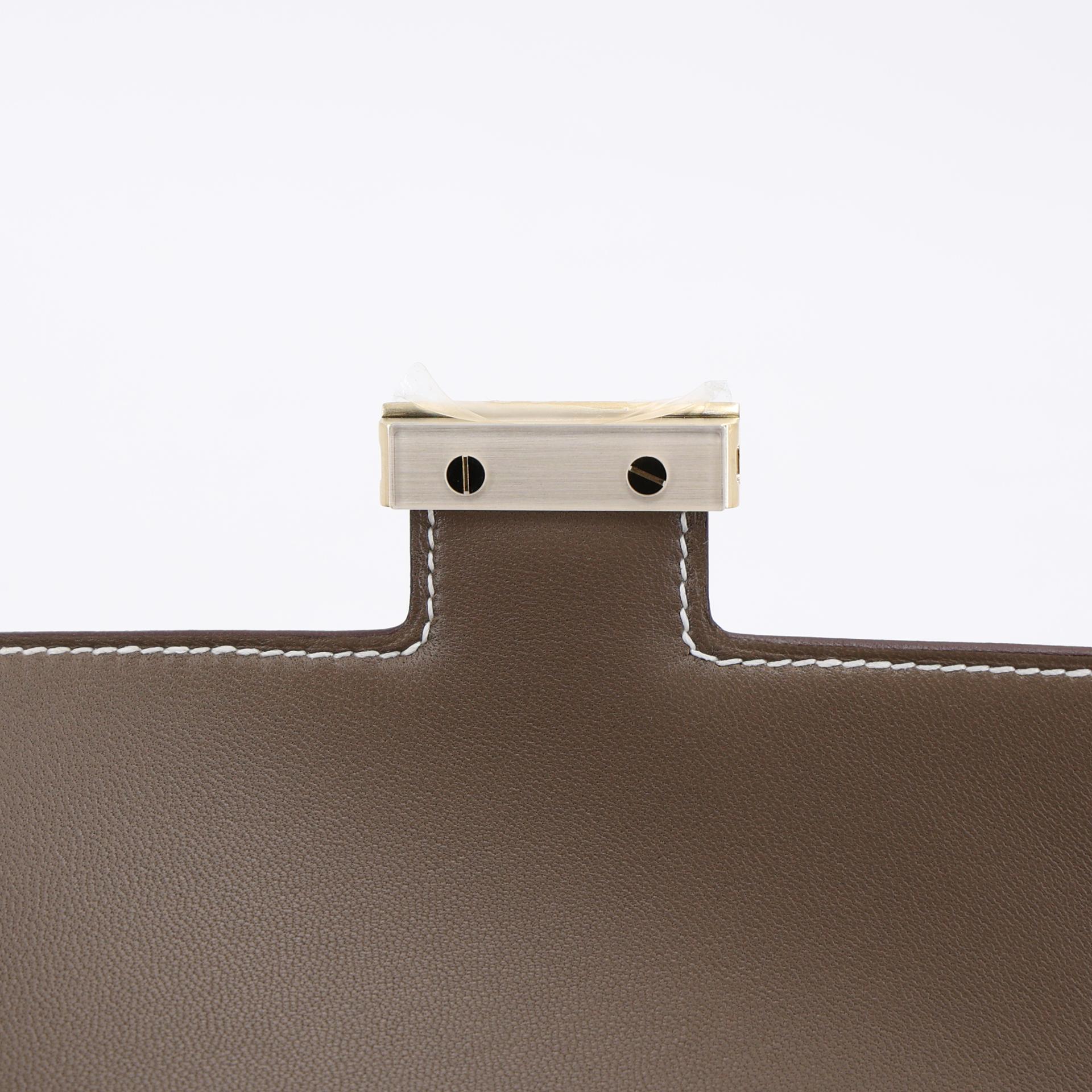 ランク N 新品 HERMÈS エルメス コンスタンスエラン エトゥープ (18) エプソン マットゴールド金具 K刻印 (2025) - 10
