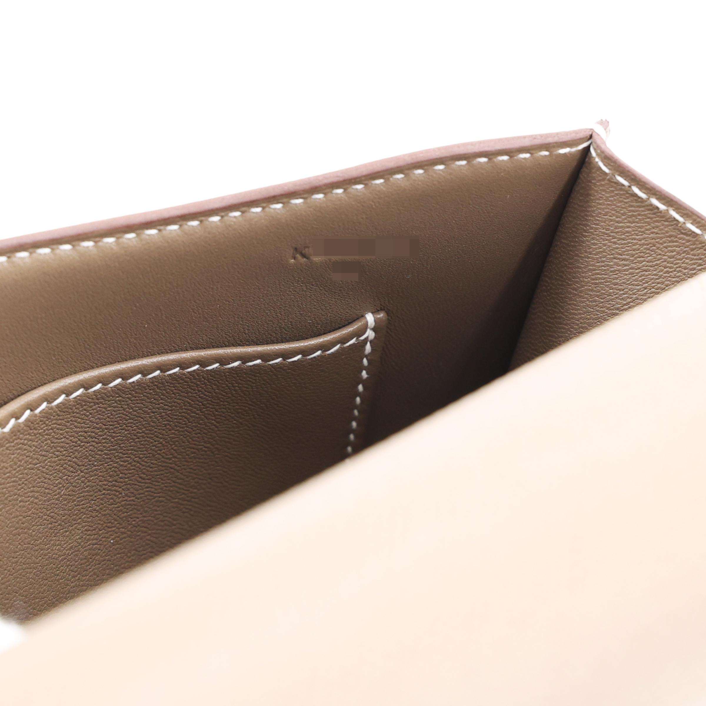 Brand New ( Rank N ) HERMÈS Constance Elan Etoupe (18) Epsom Brushed Gold hardware K (2025) - 15