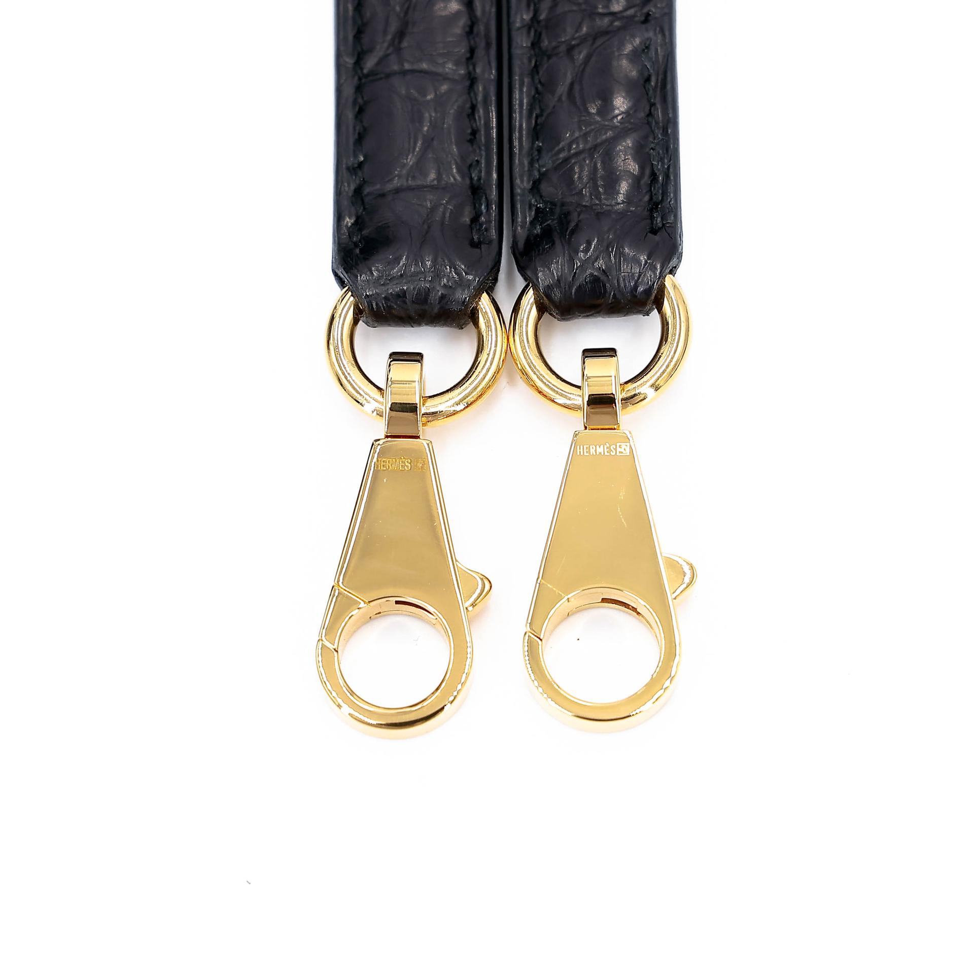 ランク NS 未使用品 HERMÈS エルメス ケリー32 ブラック (89) クロコダイル アリゲーター マット ゴールド金具 X刻印 (2016) - 25