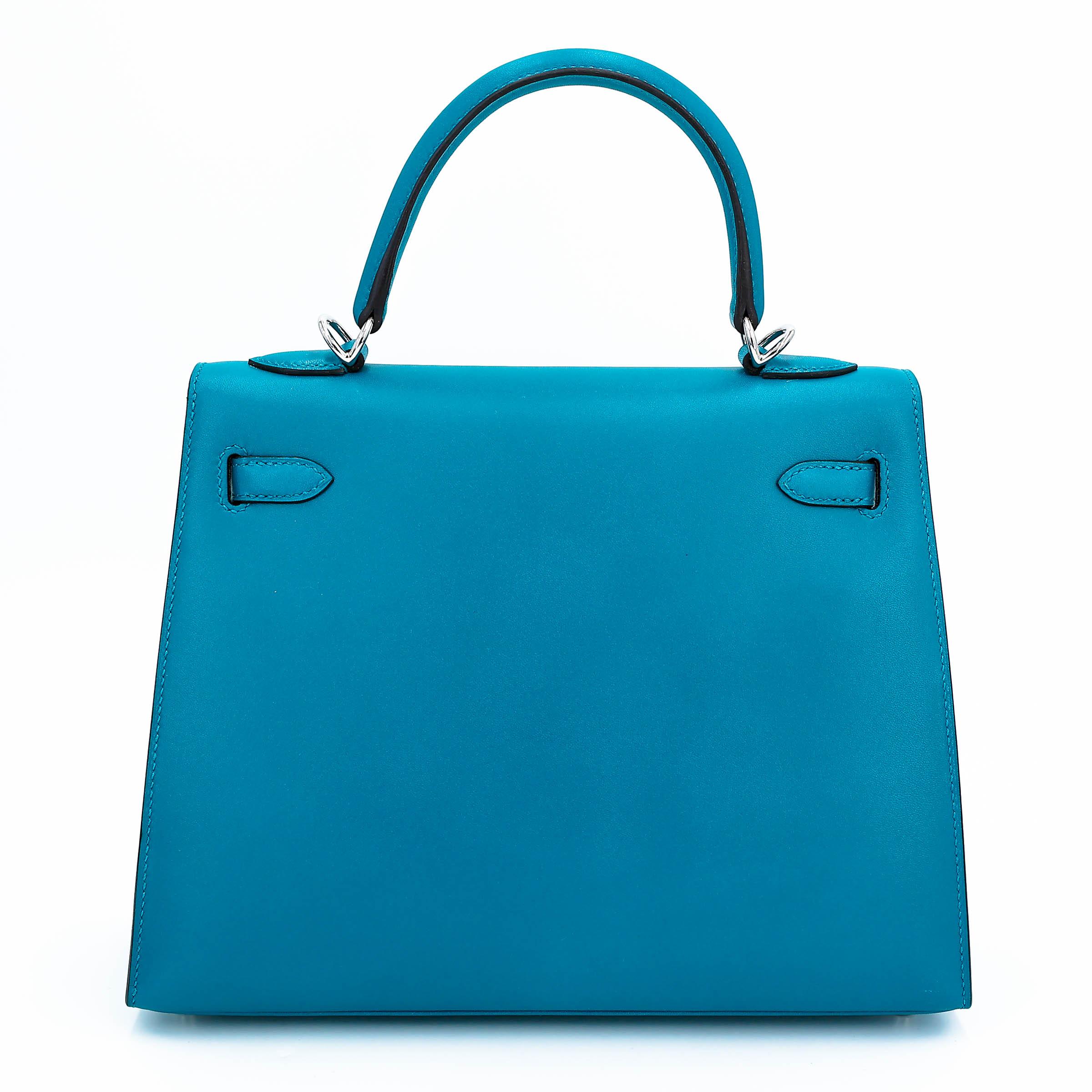 Kelly 25 外縫 7W 伊茲密爾藍 Bleu Izmir
