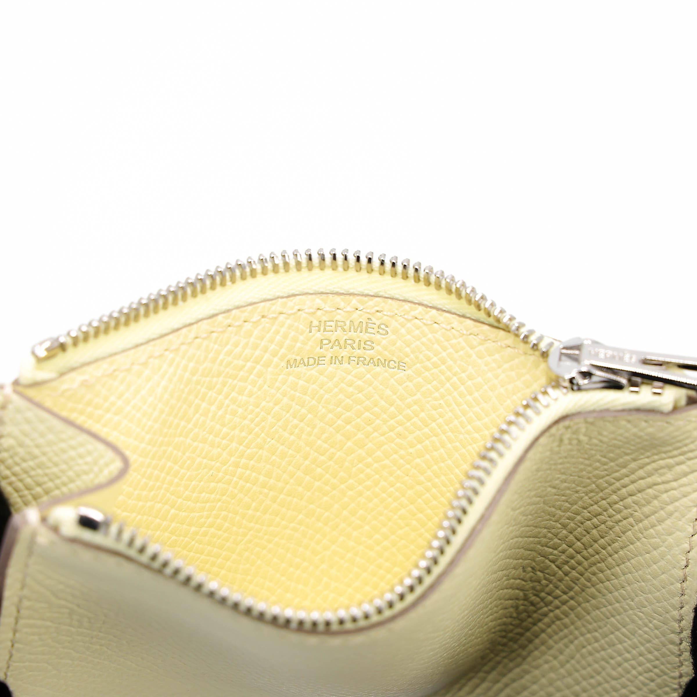 ランク N 新品 HERMÈS エルメス コンスタンススリム ジョーヌ・ミルトン(i8) エプソン シルバー金具 K刻印 (2025) - 22