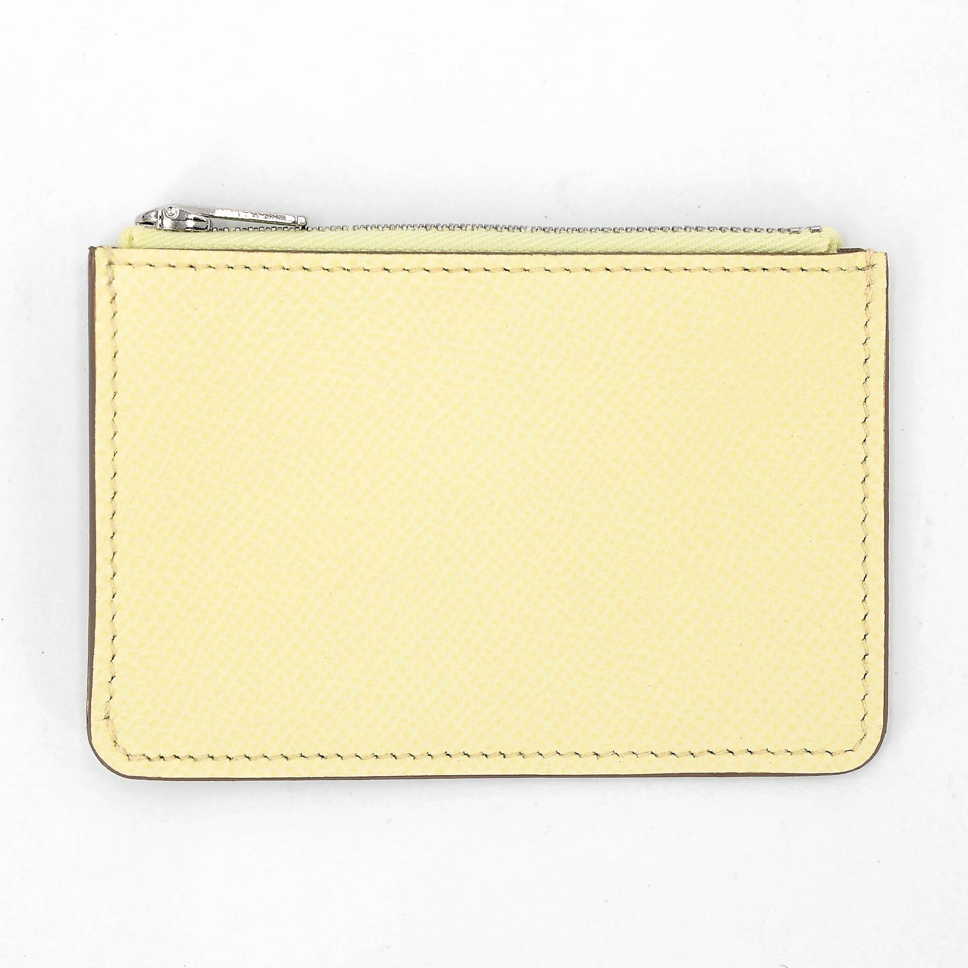 全新 HERMÈS 爱马仕 Constance Slim 钱包 i8 米尔顿黄 Jaune milton色 Epsom皮 银扣 K刻 2025年 - 15
