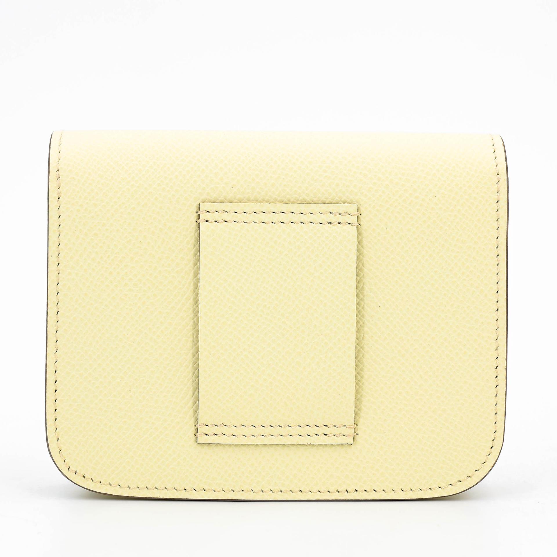 Constance Slim Wallet Jaune milton (i8)