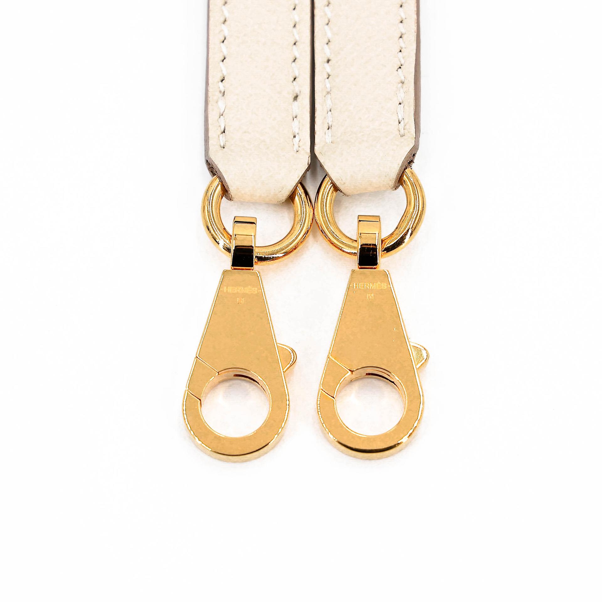 ランク SA HERMÈS エルメス ケリー28 セリエ クレ (10) エプソン ゴールド金具 Y刻印 (2020) - 24