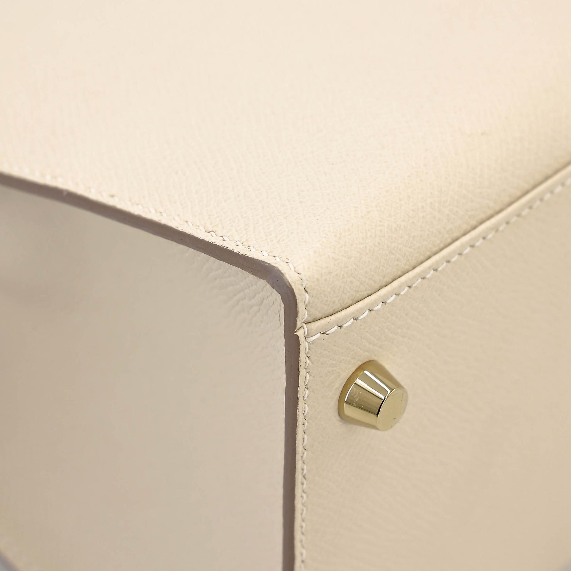 ランク SA HERMÈS エルメス ケリー28 セリエ クレ (10) エプソン ゴールド金具 Y刻印 (2020) - 11