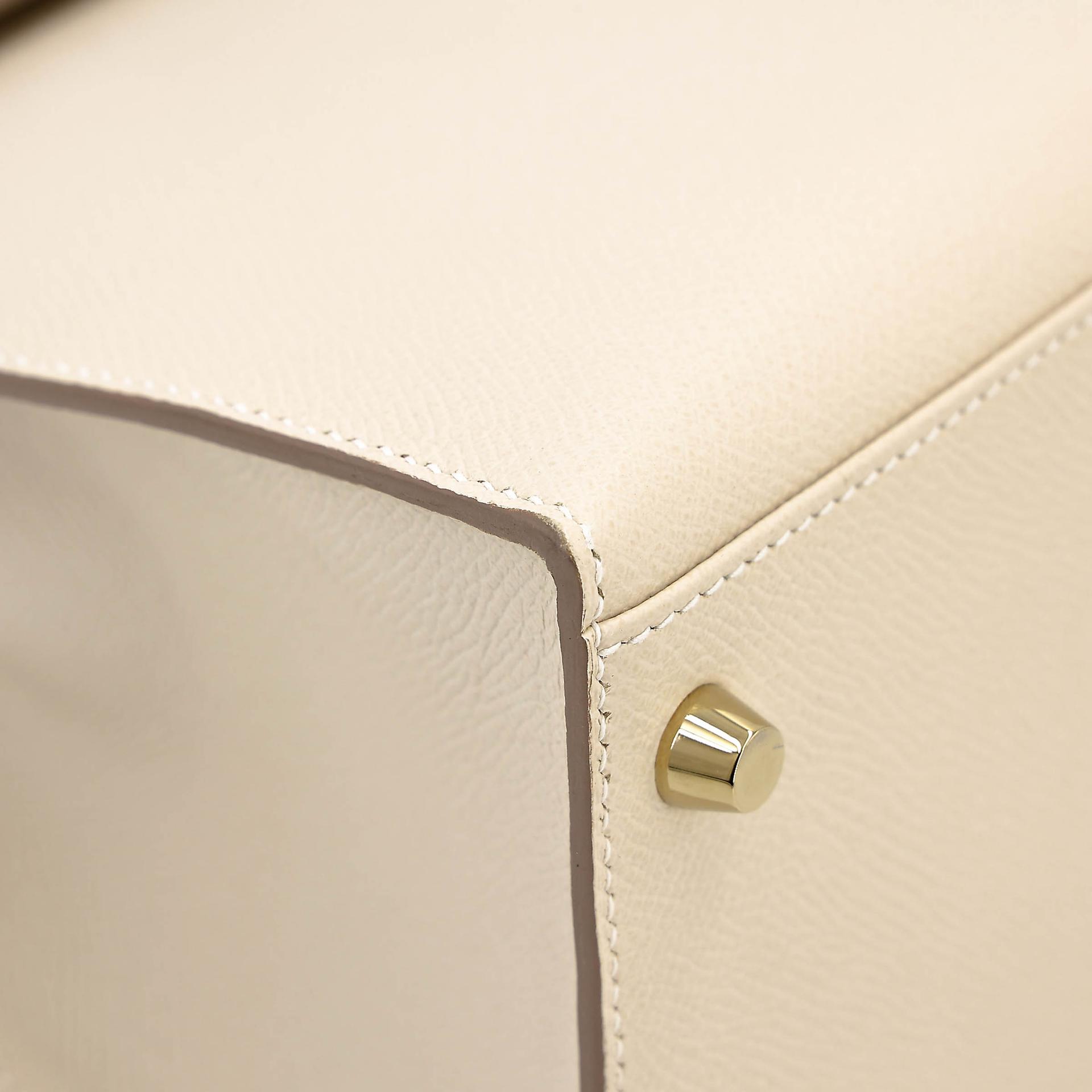 ランク SA HERMÈS エルメス ケリー28 セリエ クレ (10) エプソン ゴールド金具 Y刻印 (2020) - 9