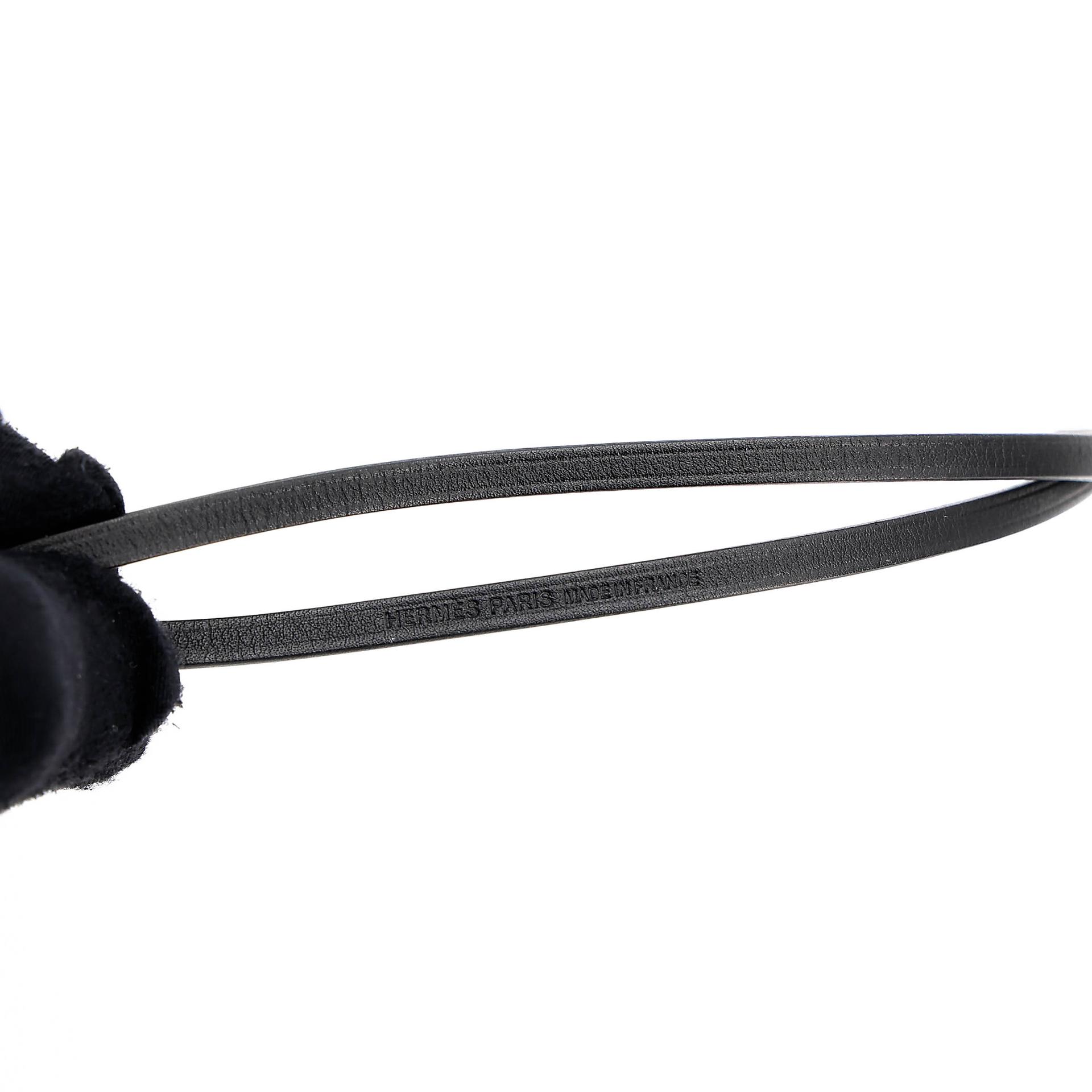 Brand New ( Rank N ) HERMÈS Bolide Shark charm Noir (89) Swift Palladium hardware W (2024) - 17