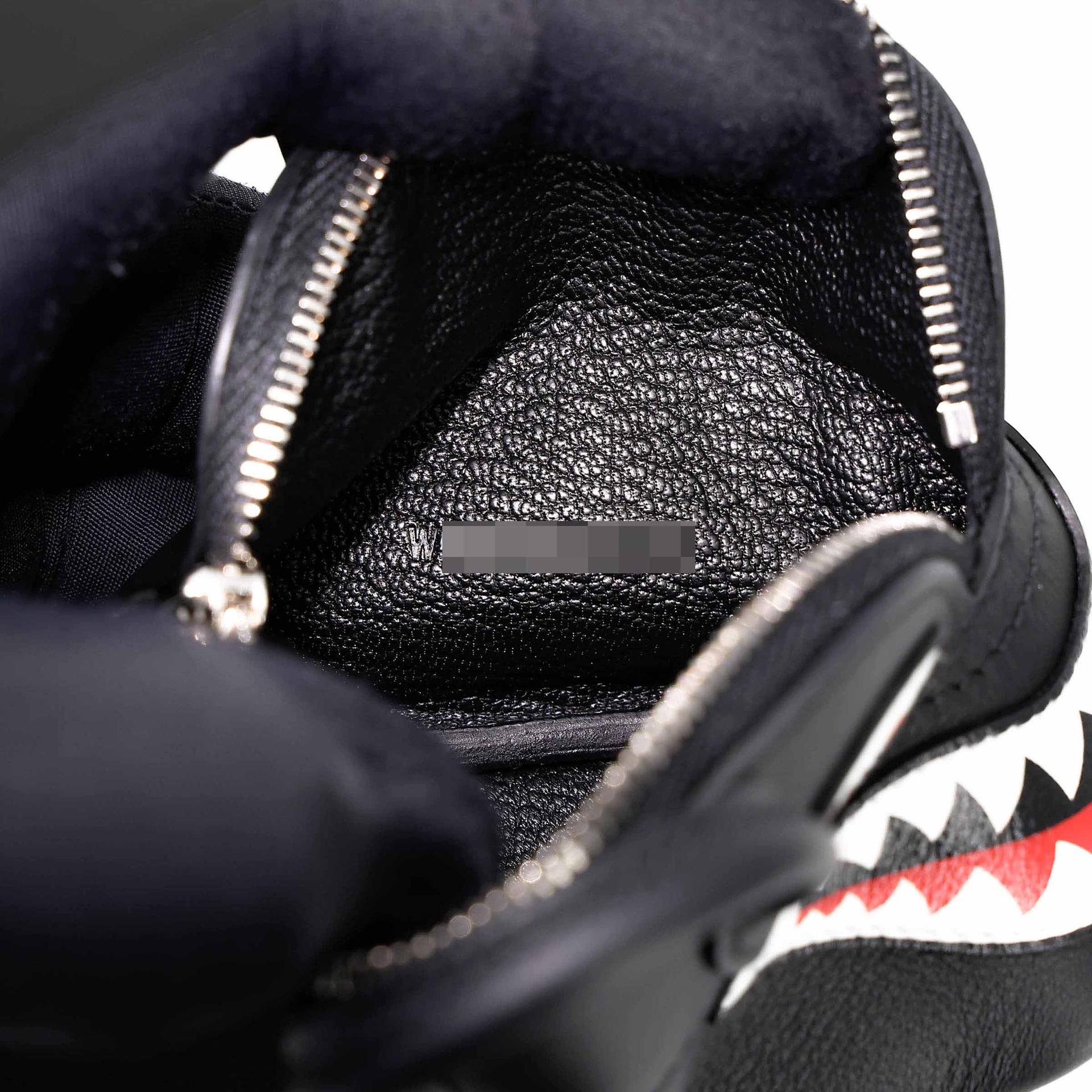 Brand New ( Rank N ) HERMÈS Bolide Shark charm Noir (89) Swift Palladium hardware W (2024) - 13
