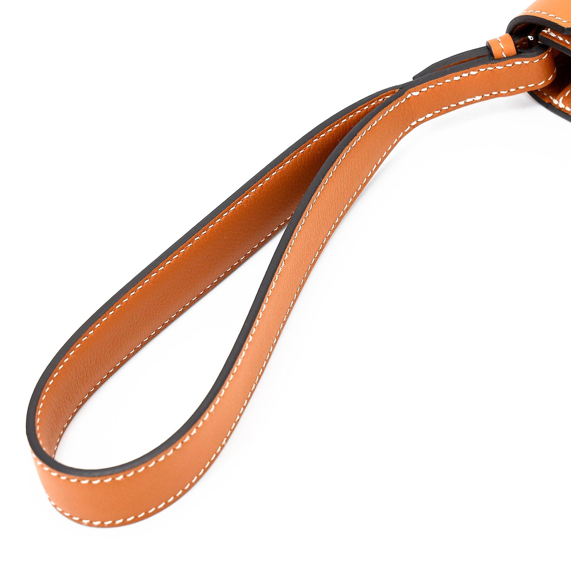 未使用保存品 HERMÈS 爱马仕 Kelly depeches 25 公文包 1H 太妃金 Toffee Evercolor皮 银扣 Y刻 2020年 - 3