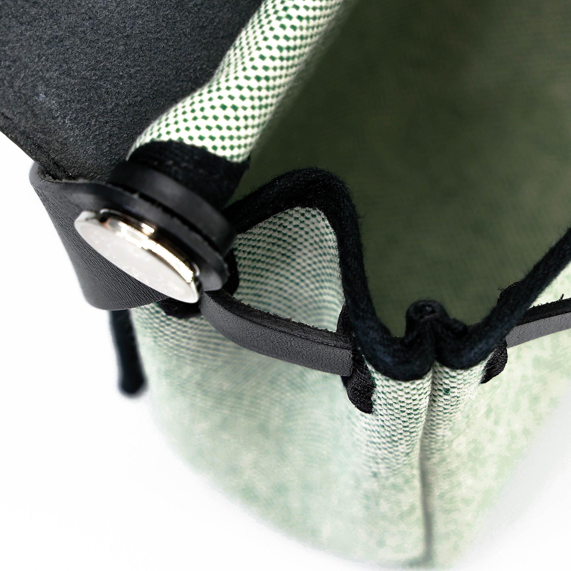 Excellent ( Rank SA ) HERMÈS Herbag Zip Mini 20 Noir (89) Vert Moyen (65) Vache Hunter Toile H Viking canvas Palladium hardware K (2025) - 25
