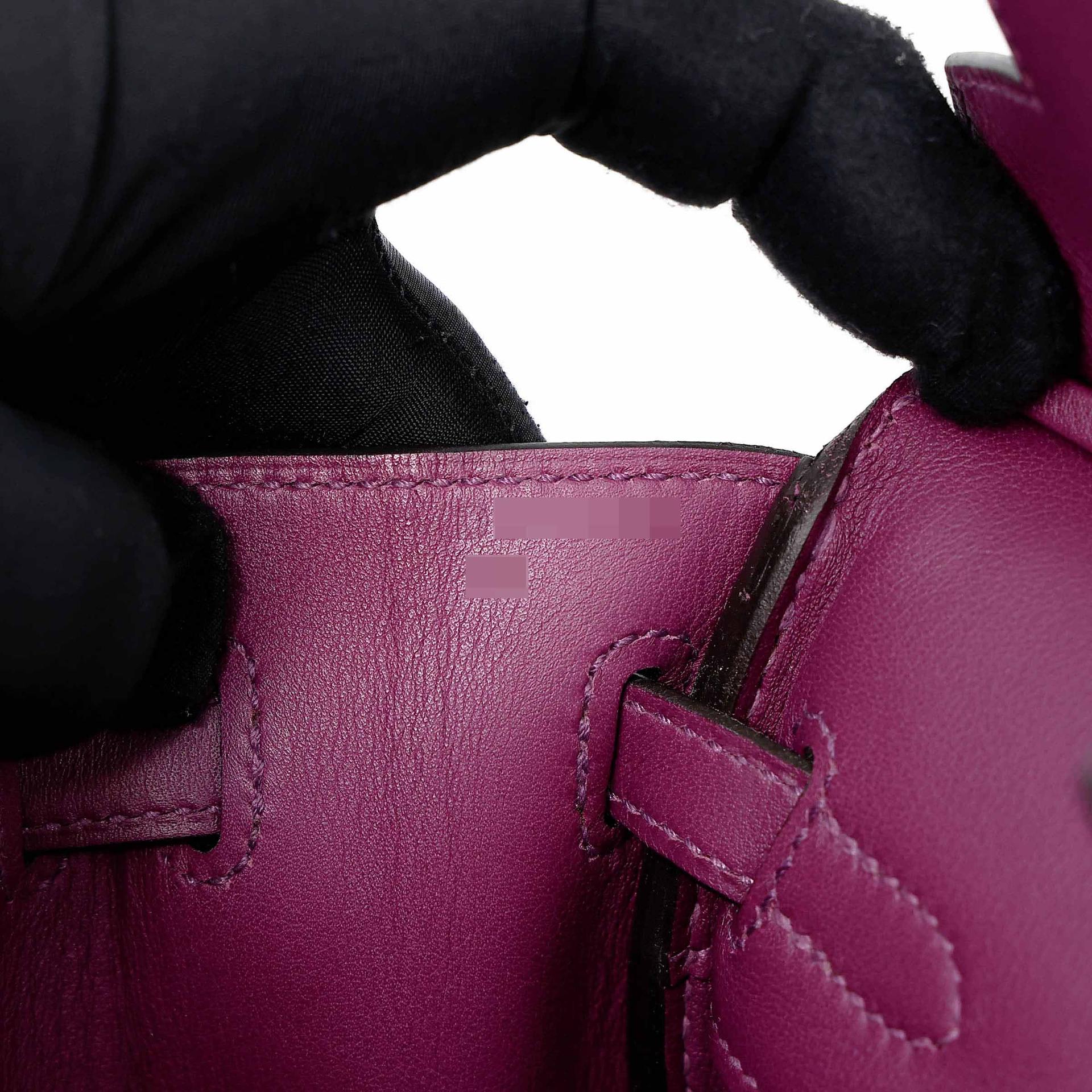 Very Good ( Rank A) HERMÈS Birkin 25 Anemone (P9) Swift Gold hardware D (2019) - 36