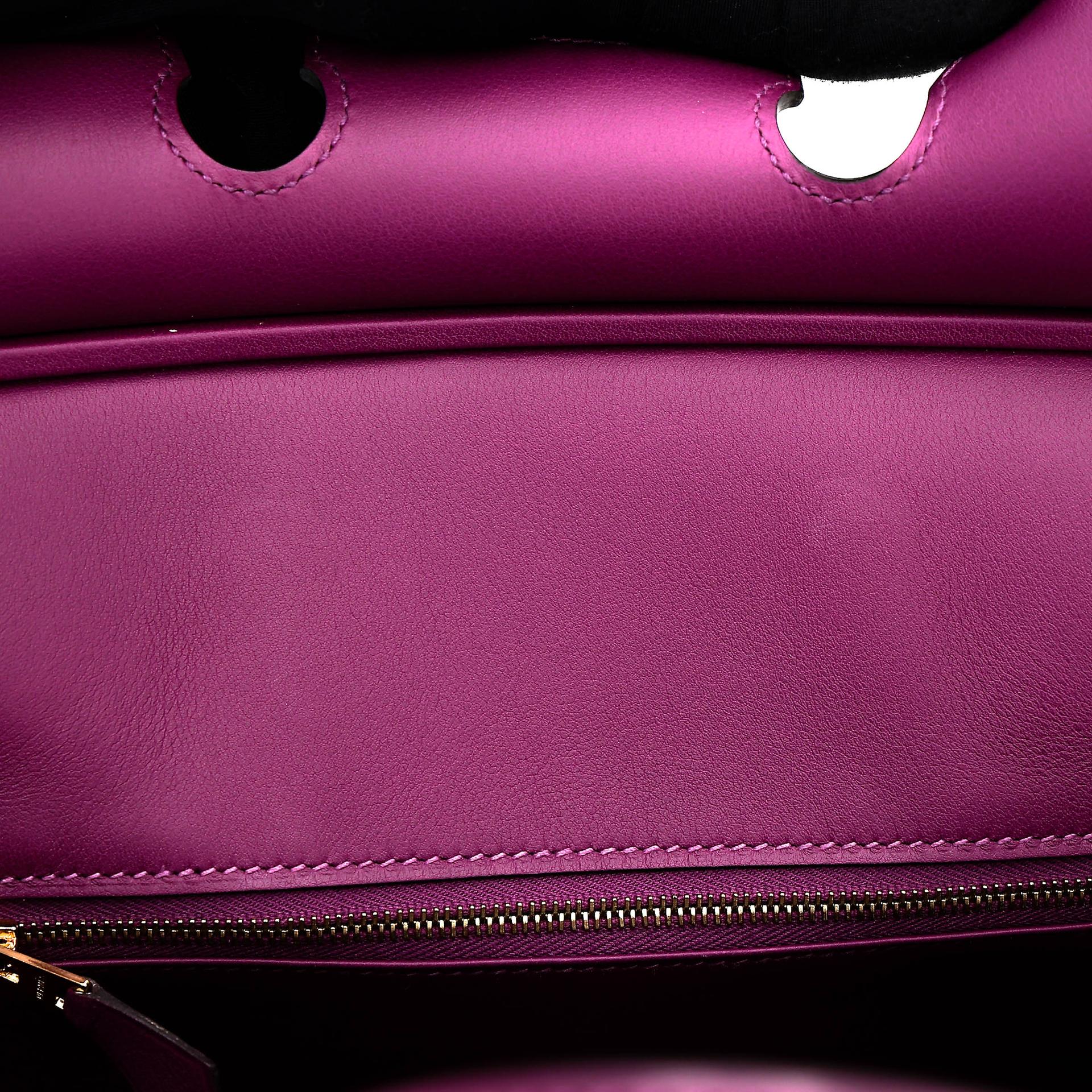 Very Good ( Rank A) HERMÈS Birkin 25 Anemone (P9) Swift Gold hardware D (2019) - 32