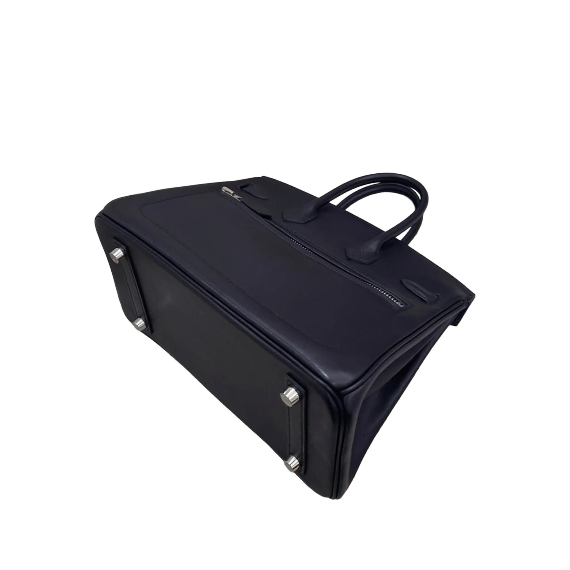 フィフィアンドロメオ　カシミヤ　ブラック　used美品　Mサイズ Birkin 25 Rock Noir (89) | GINZA XIAOMA