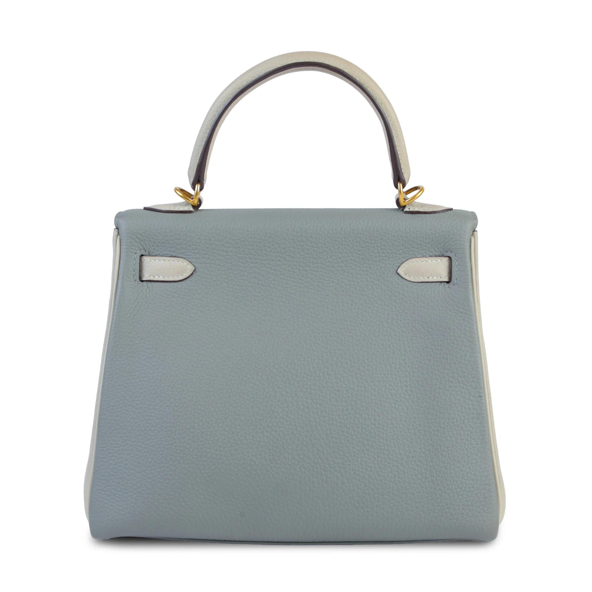 Kelly 25 4Z 海鷗灰 Gris Mouette 8L 冰川白 Beton