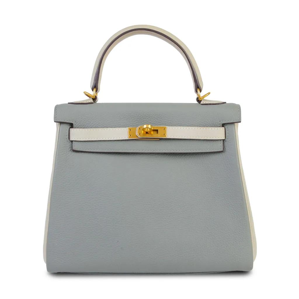 Kelly 25 4Z 海鷗灰 Gris Mouette 8L 冰川白 Beton