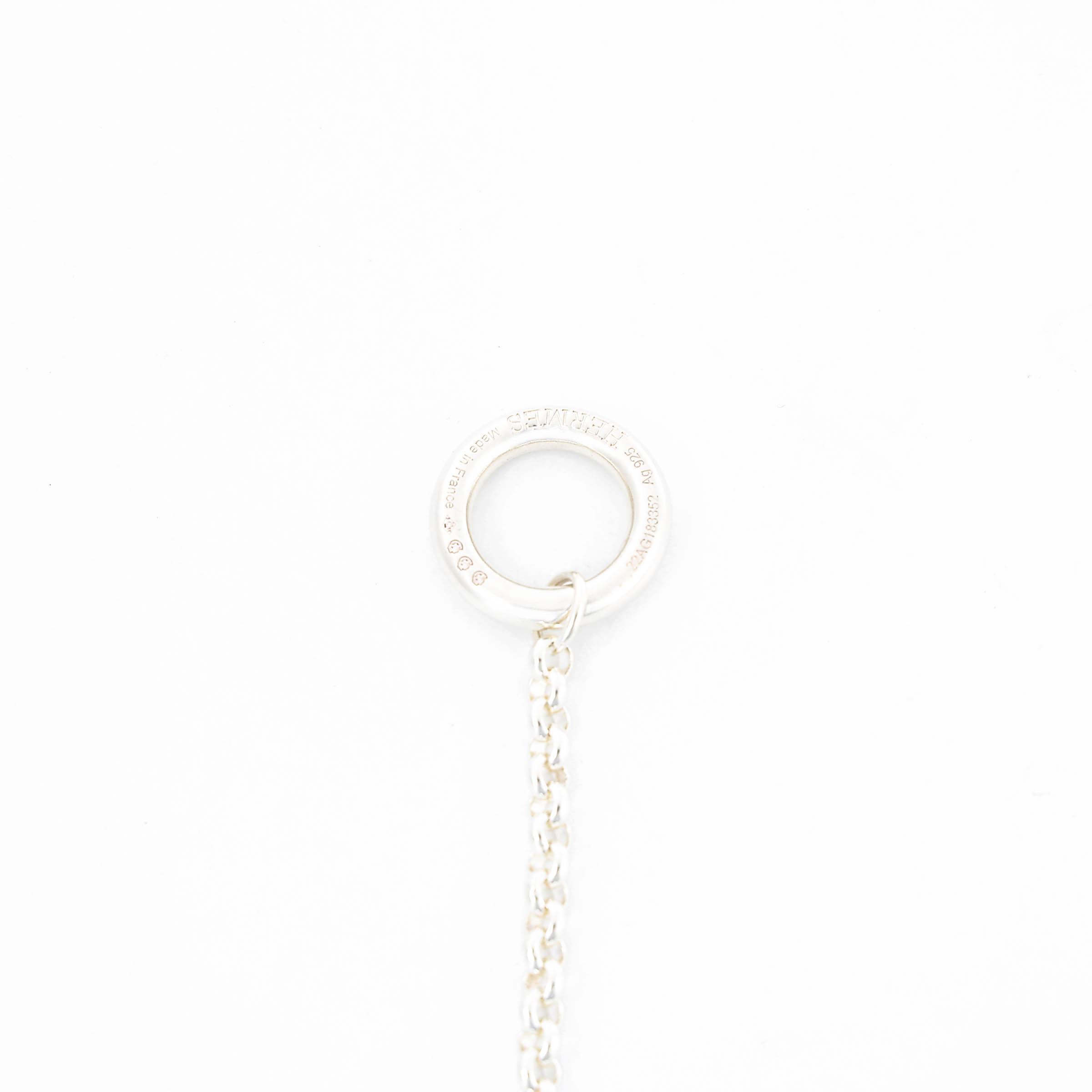 ランク N 新品 HERMÈS エルメス ペンダント 《シェーヌ・ダンクル・アンシェネ》 GM シルバー シルバー925 - 11