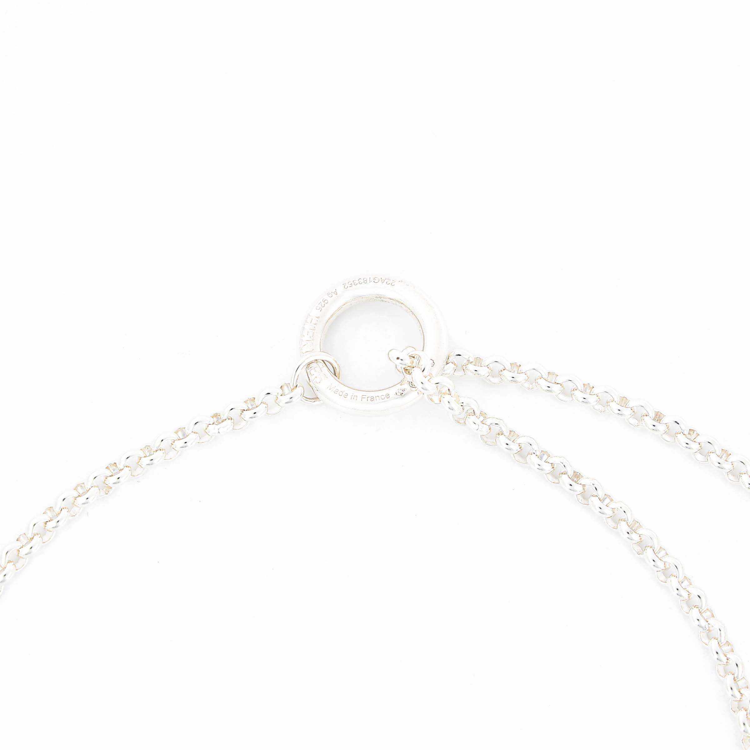 ランク N 新品 HERMÈS エルメス ペンダント 《シェーヌ・ダンクル・アンシェネ》 GM シルバー シルバー925 - 9