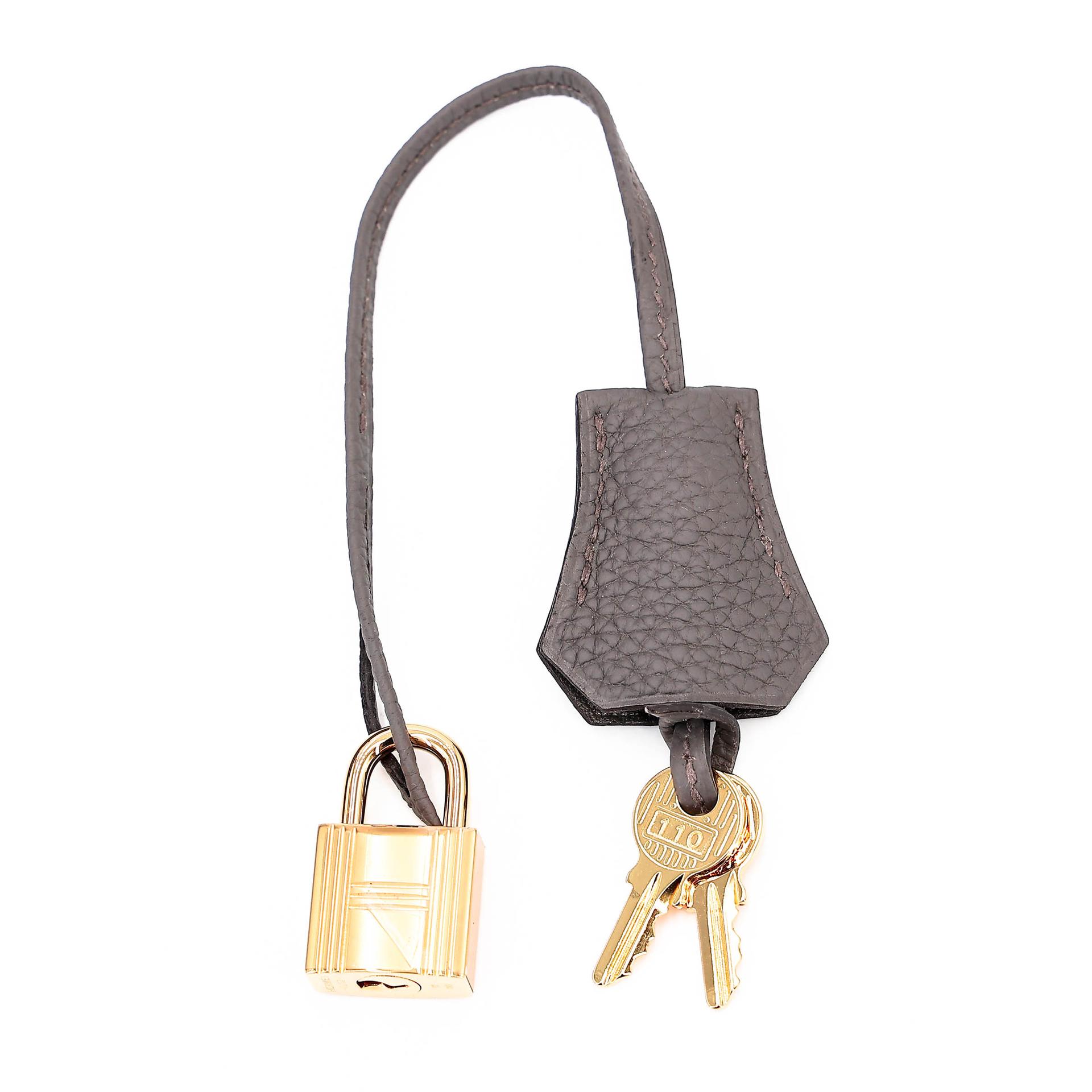 Unused ( Rank NS ) HERMÈS Birkin 30 Etain (8F) Togo Gold hardware U (2022) - 15