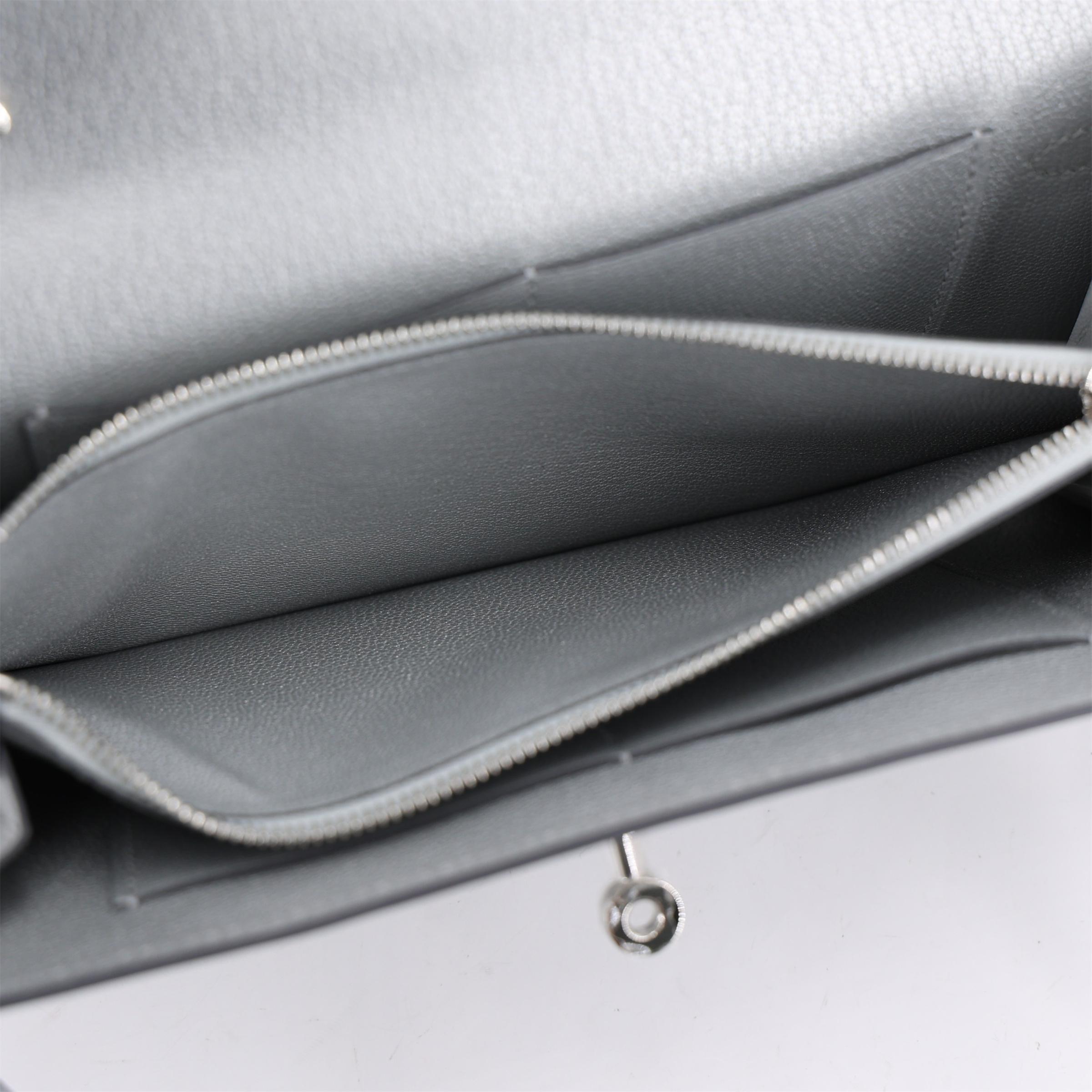 ランク N 新品 HERMÈS エルメス ケリートゥーゴー アルジャン (05) シャムキライトト シェーブル シルバー金具 K刻印 (2025) - 12