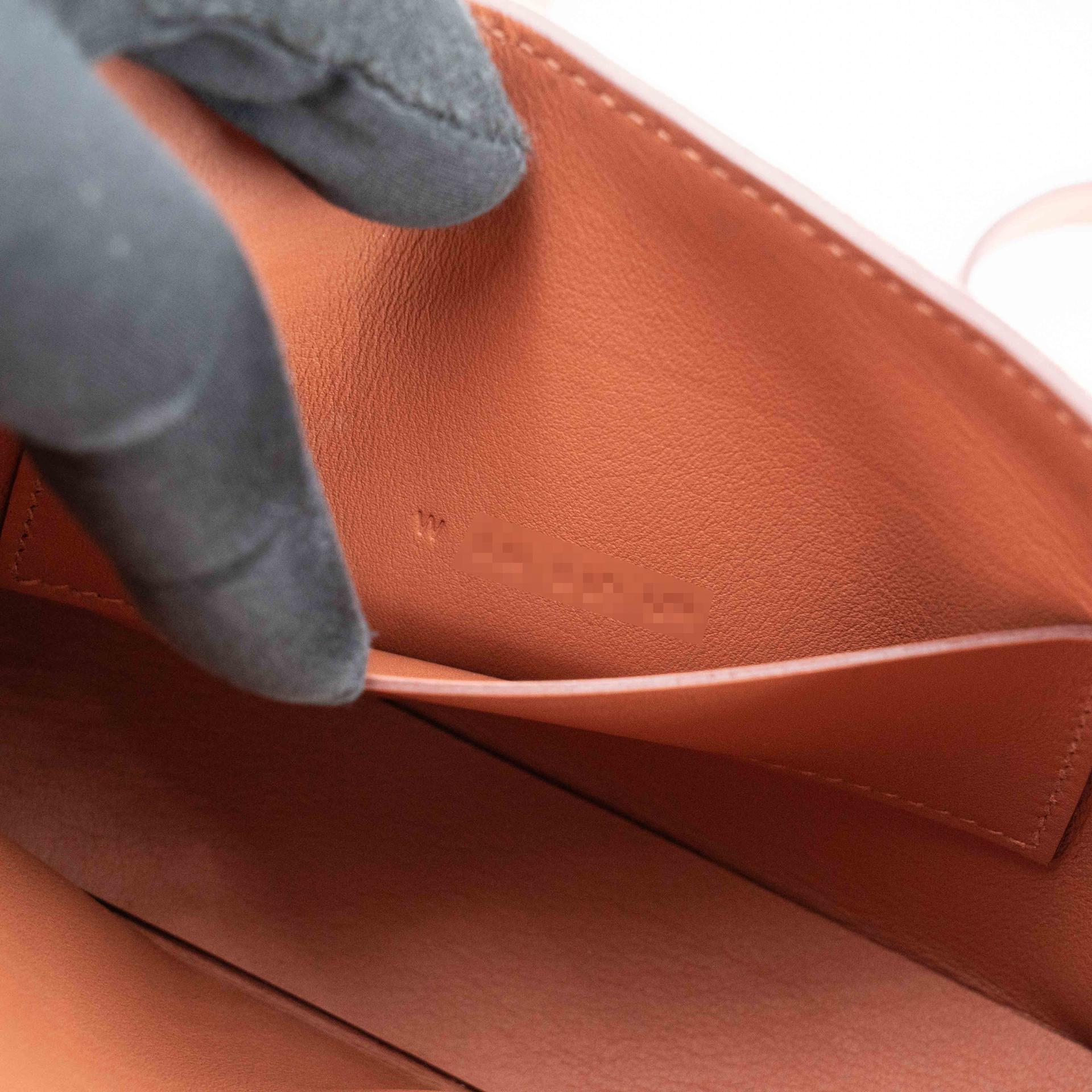 Brand New ( Rank N ) HERMÈS Hermesnap Wallet Gold (37) Veau Grizzly Swift Palladium hardware W (2024) - 19
