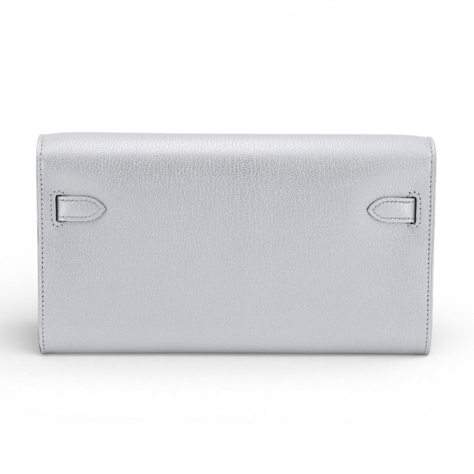 Kelly To Go 錢包 05 銀色 Argent