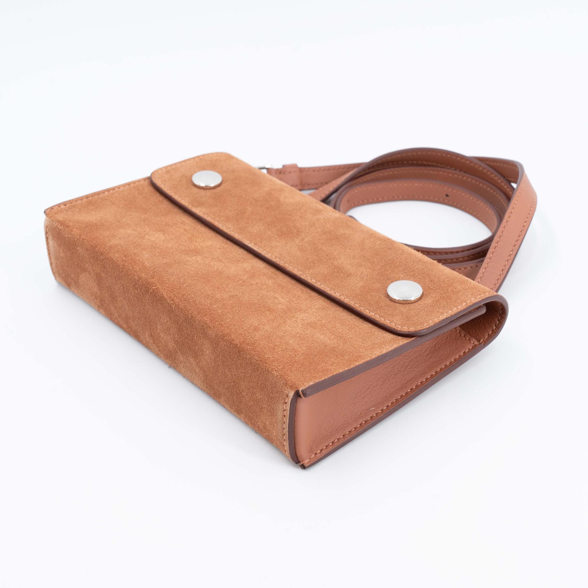 Brand New ( Rank N ) HERMÈS Hermesnap Wallet Gold (37) Veau Grizzly Swift Palladium hardware W (2024) - 8