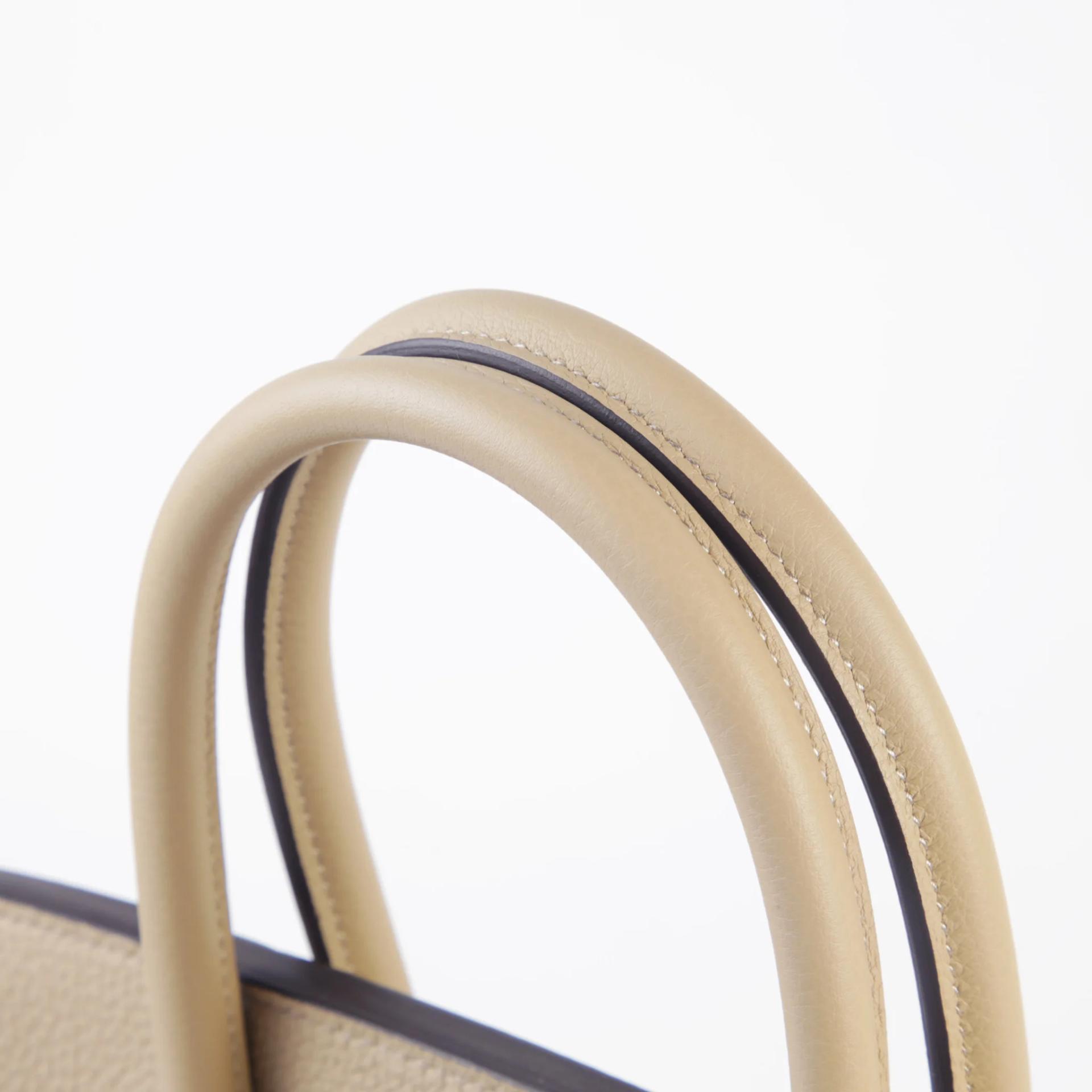 Brand New ( Rank N ) HERMÈS Birkin 30 Trench (S2) Clemence Palladium hardware K (2025) - 3